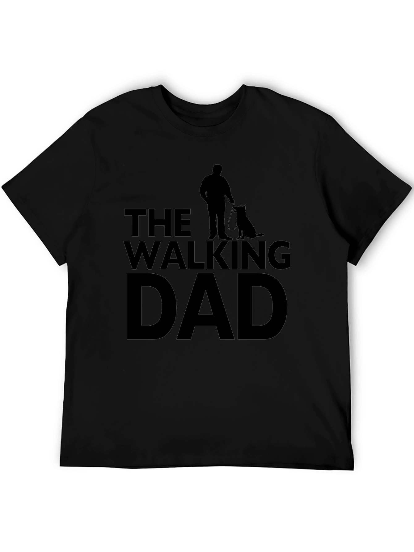 The Walking Dad - Black T-Shirt