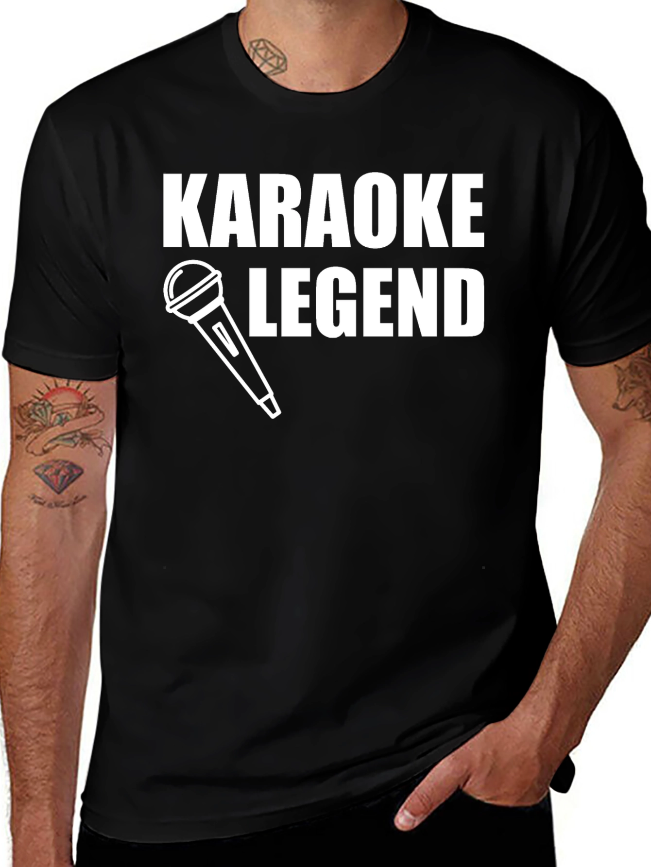 Karaoke Legend Graphic T-Shirt