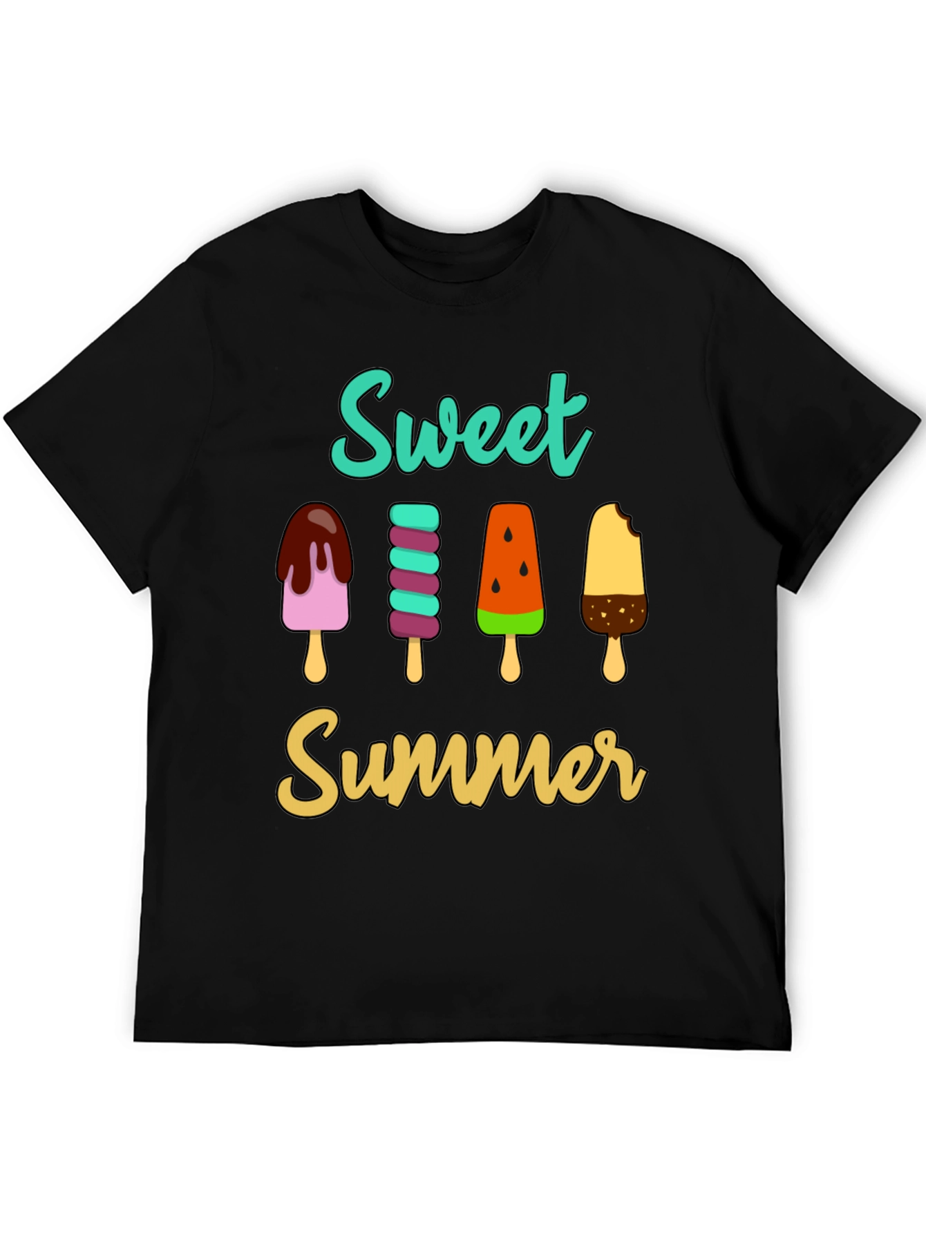 Sweet Summer Popsicle Graphic T-Shirt