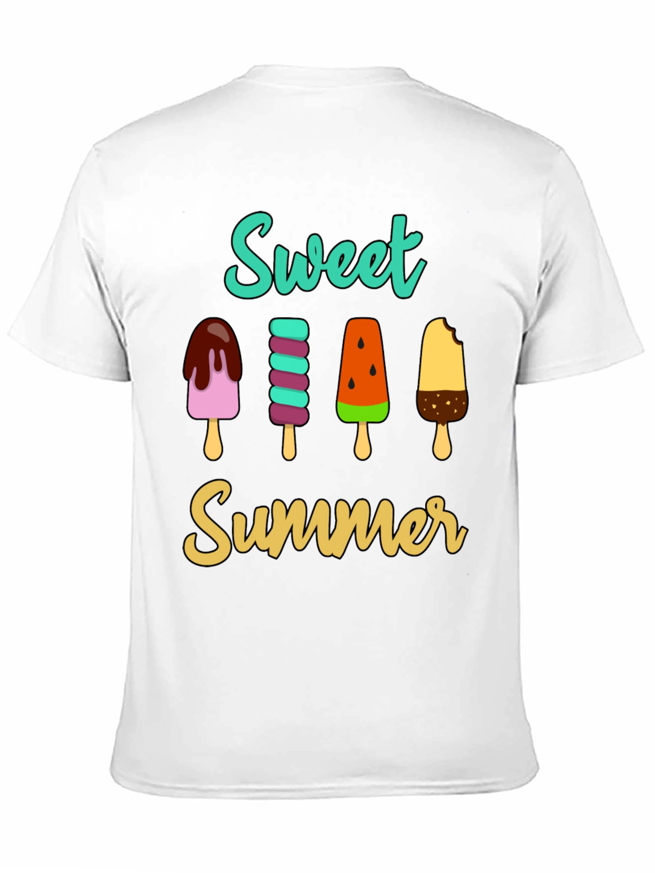 Sweet Summer Popsicle Graphic T-Shirt