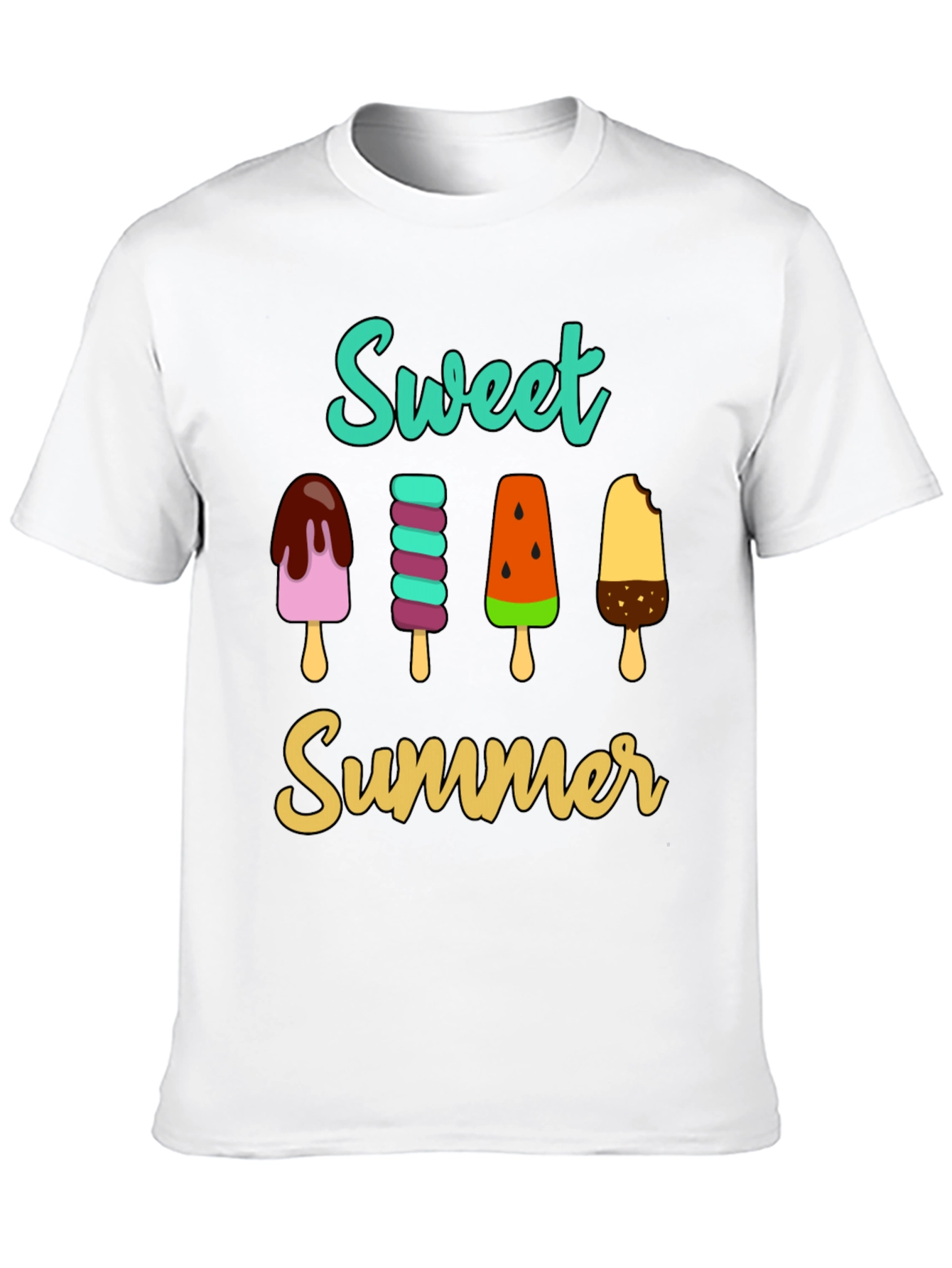 Sweet Summer Popsicle Graphic T-Shirt