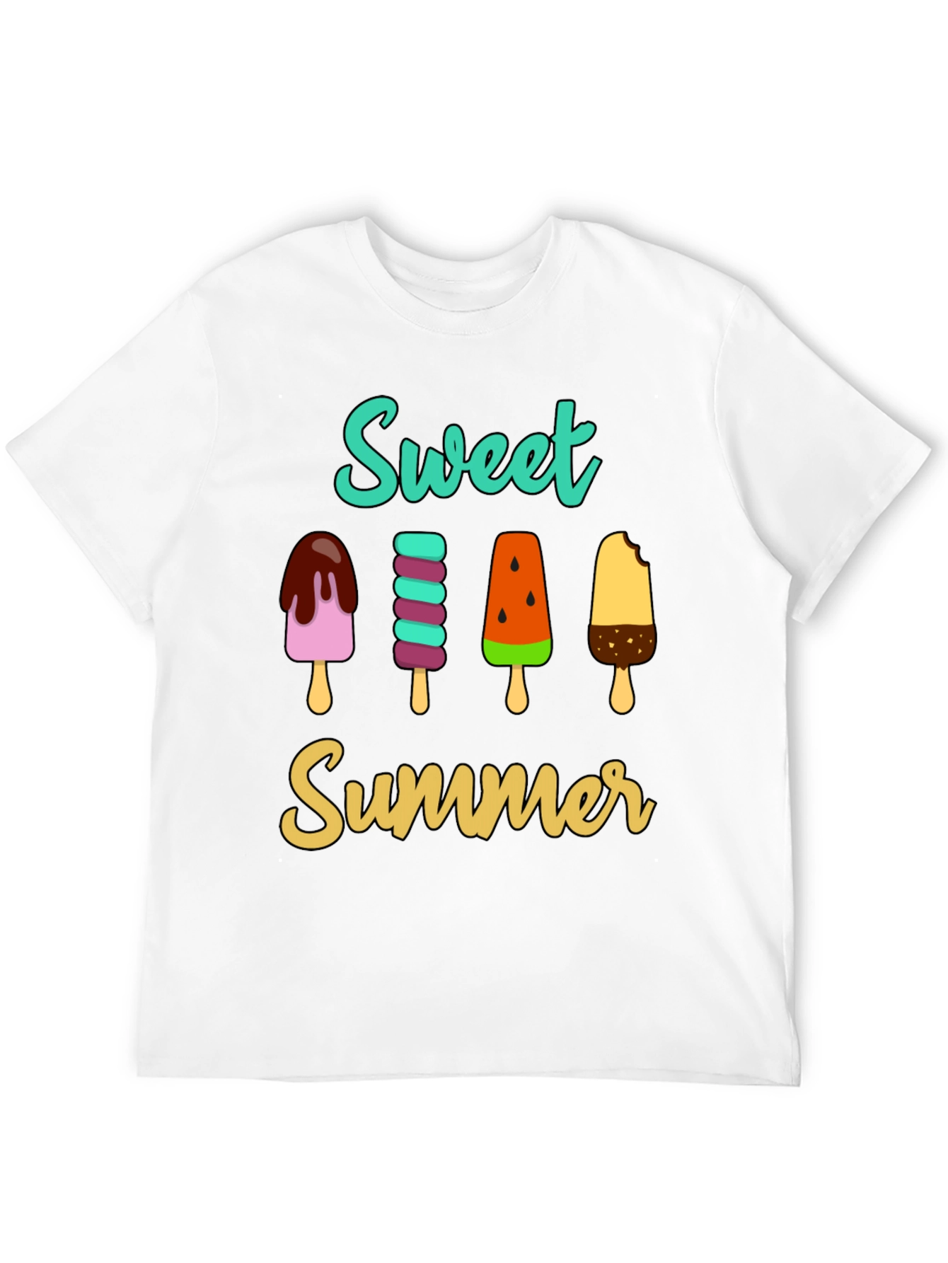 Sweet Summer Popsicle Graphic T-Shirt