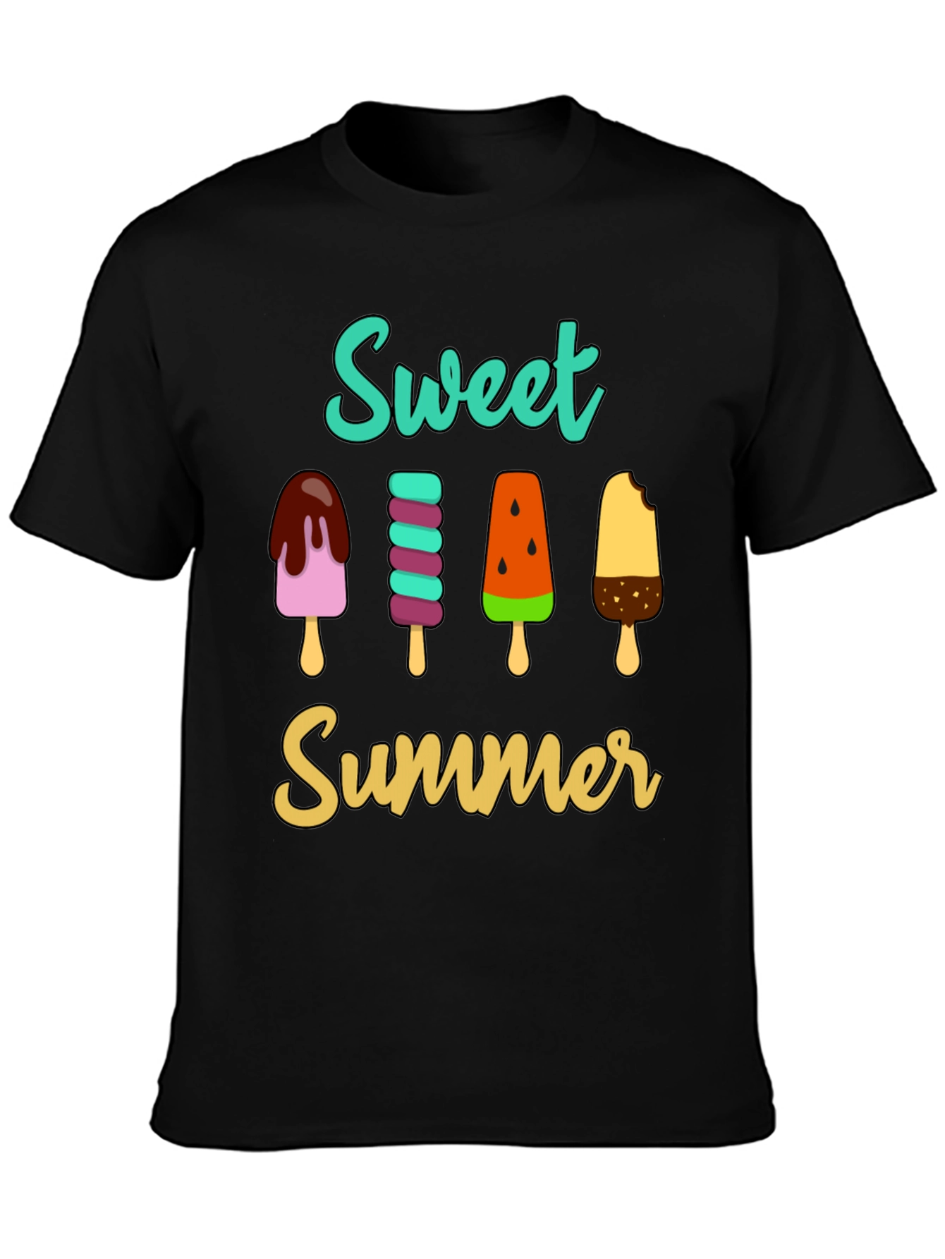Sweet Summer Popsicle Graphic T-Shirt
