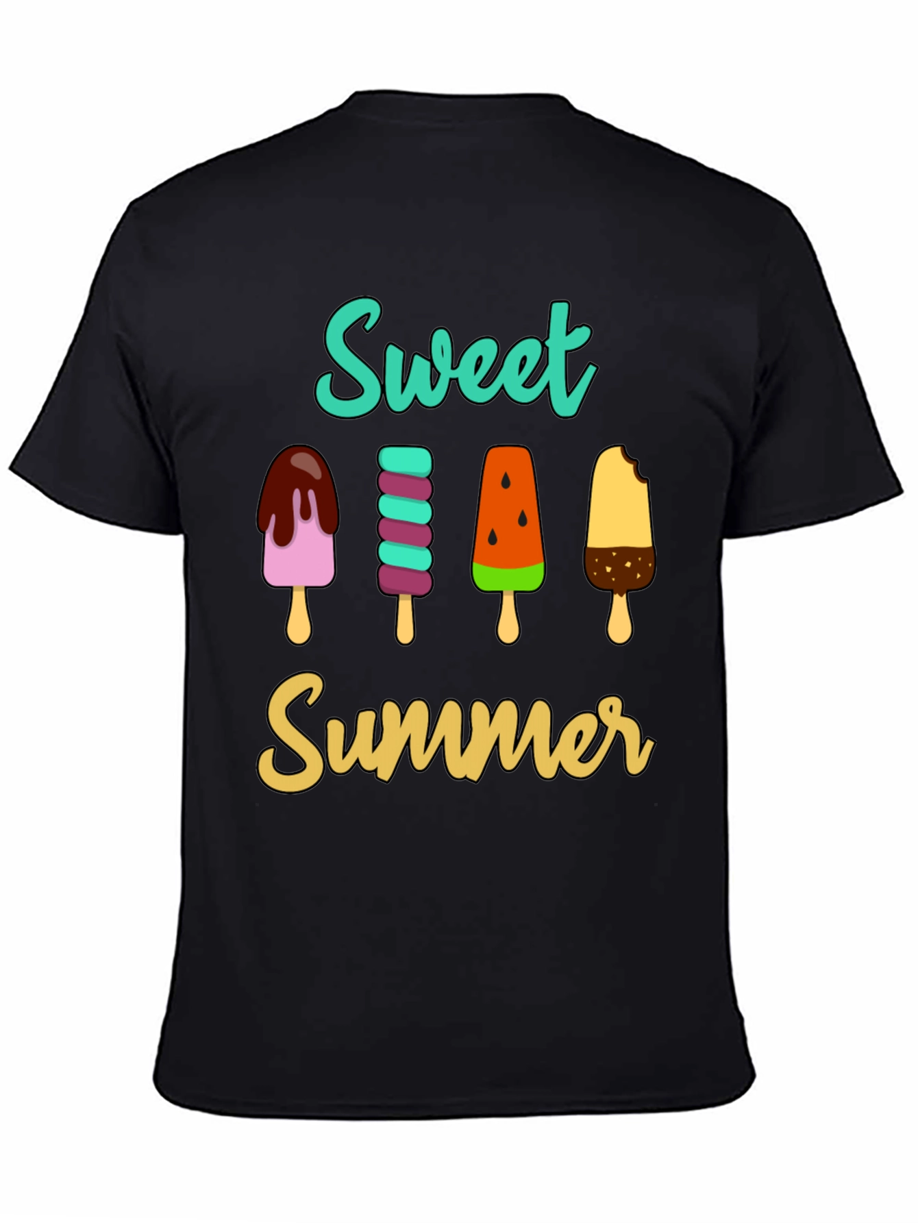Sweet Summer Popsicle Graphic T-Shirt