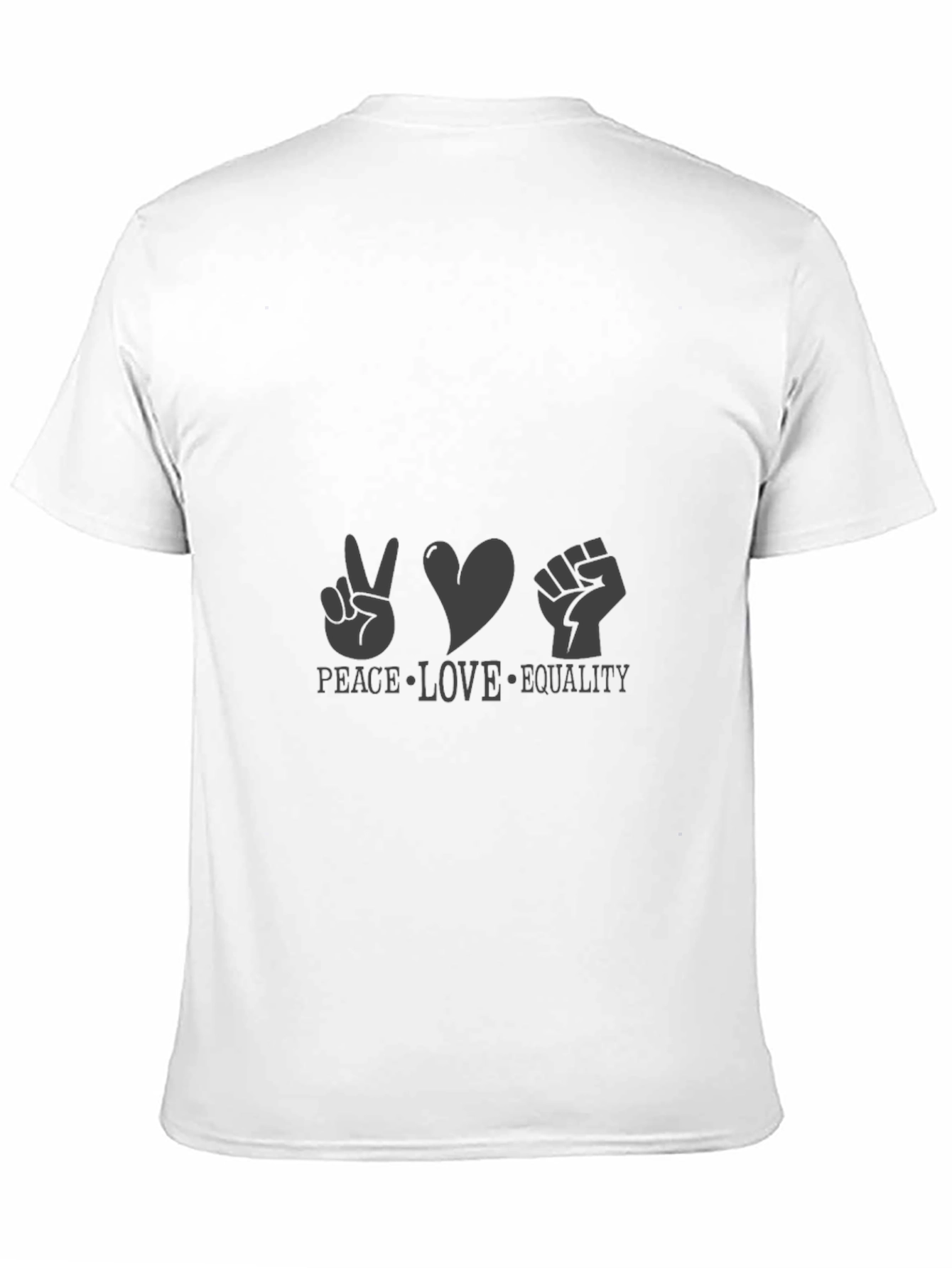 Peace Love Equality Graphic Tee