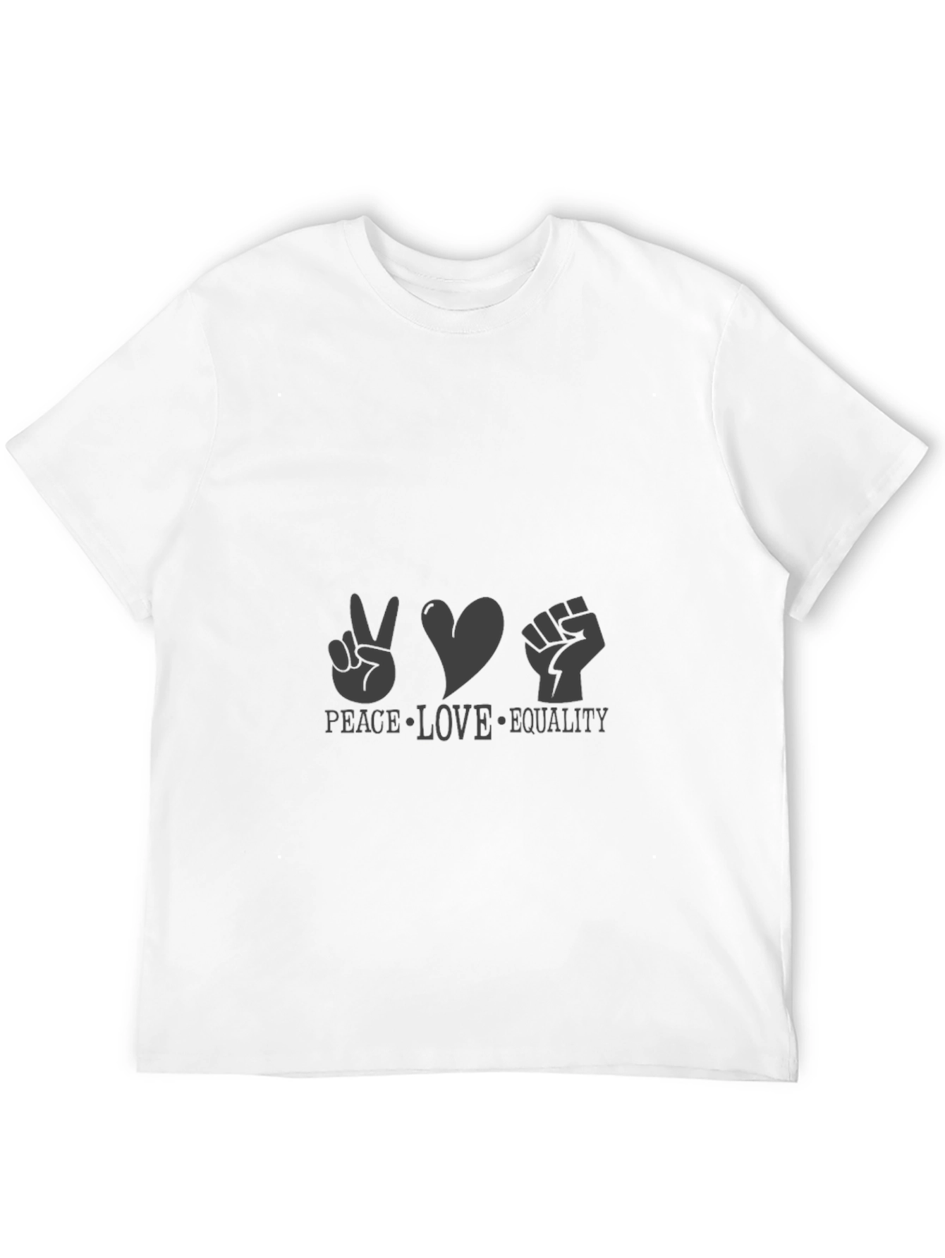 Peace Love Equality Graphic Tee