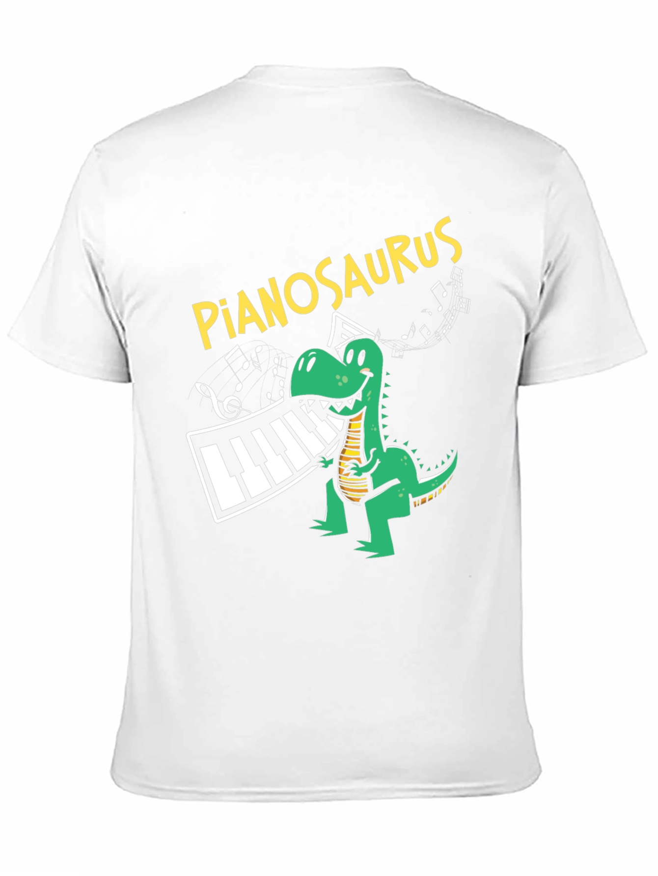 Pianosaurus T-Shirt - Musician Dinosaur Tee