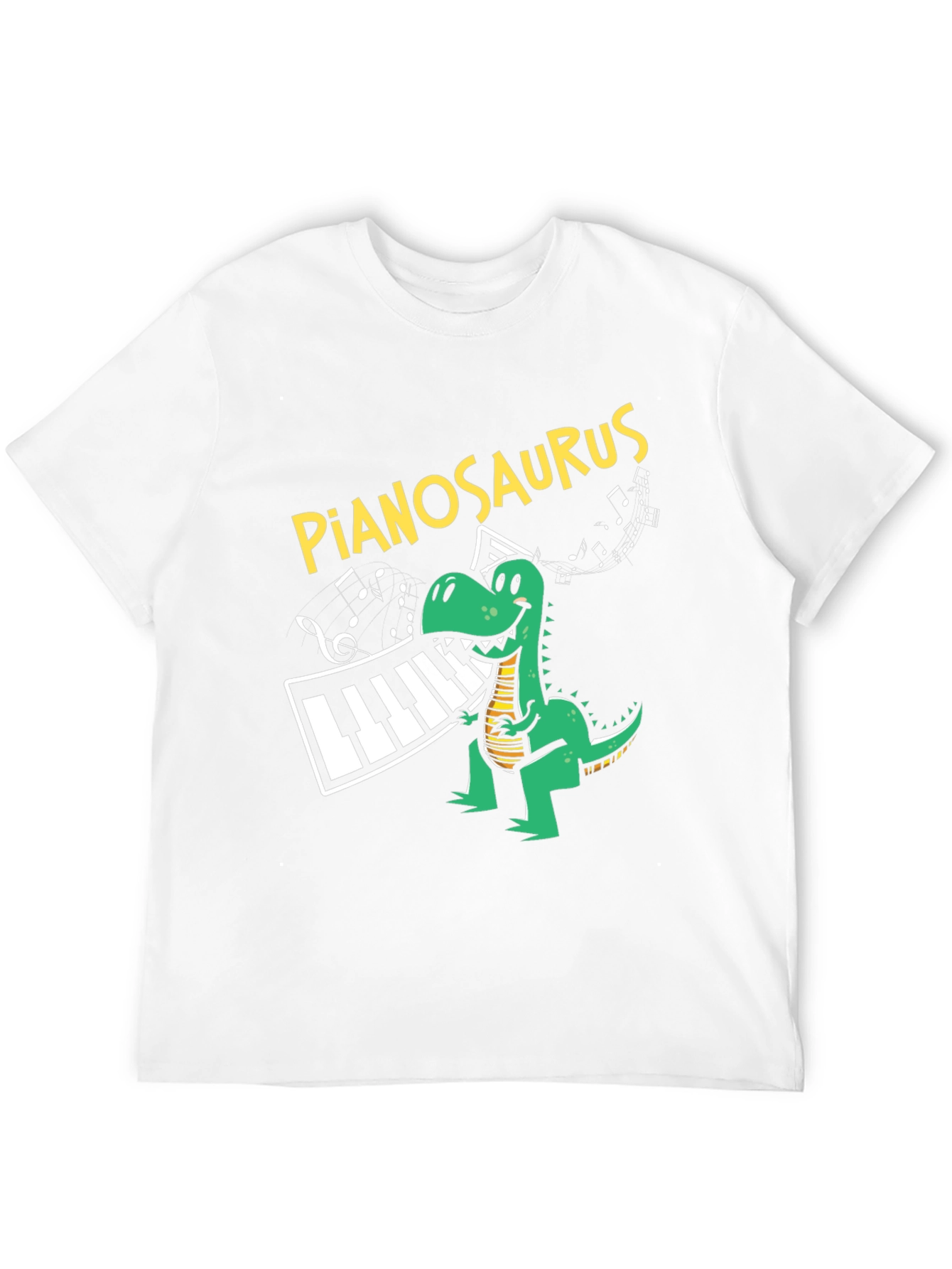 Pianosaurus T-Shirt - Musician Dinosaur Tee
