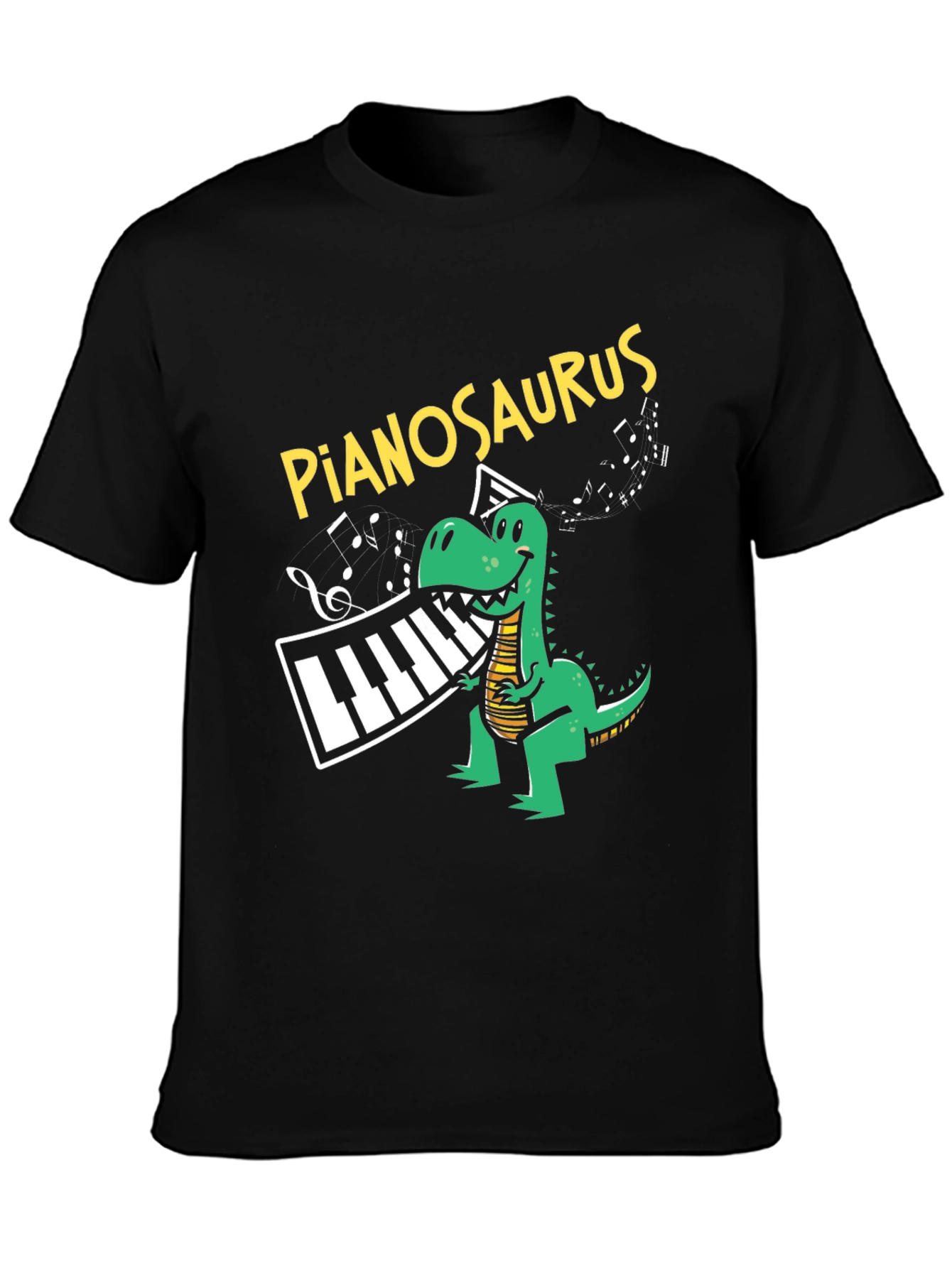 Pianosaurus T-Shirt - Musician Dinosaur Tee