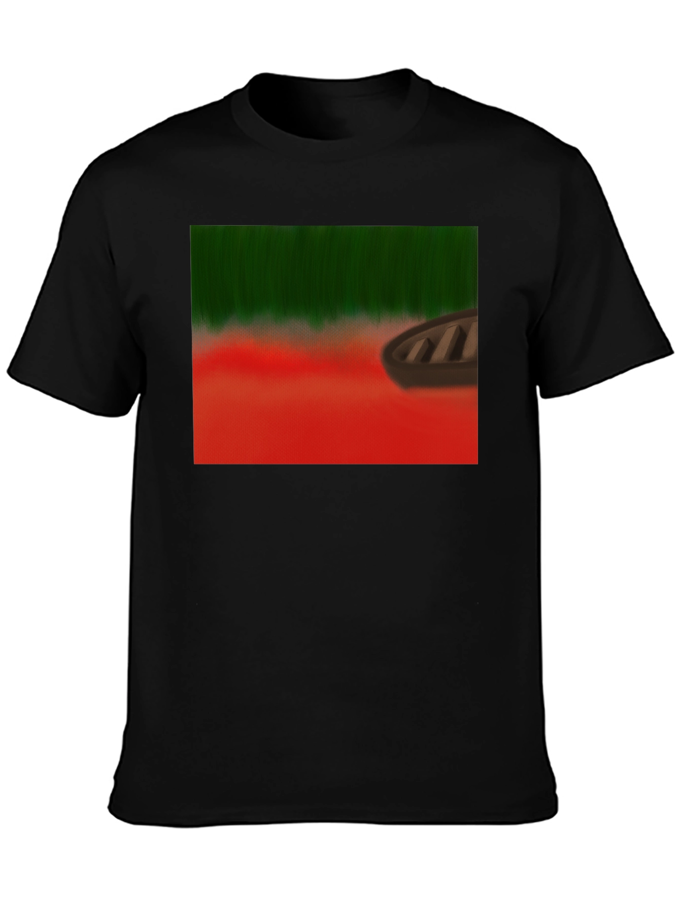 Rowboat Landscape Graphic Tee