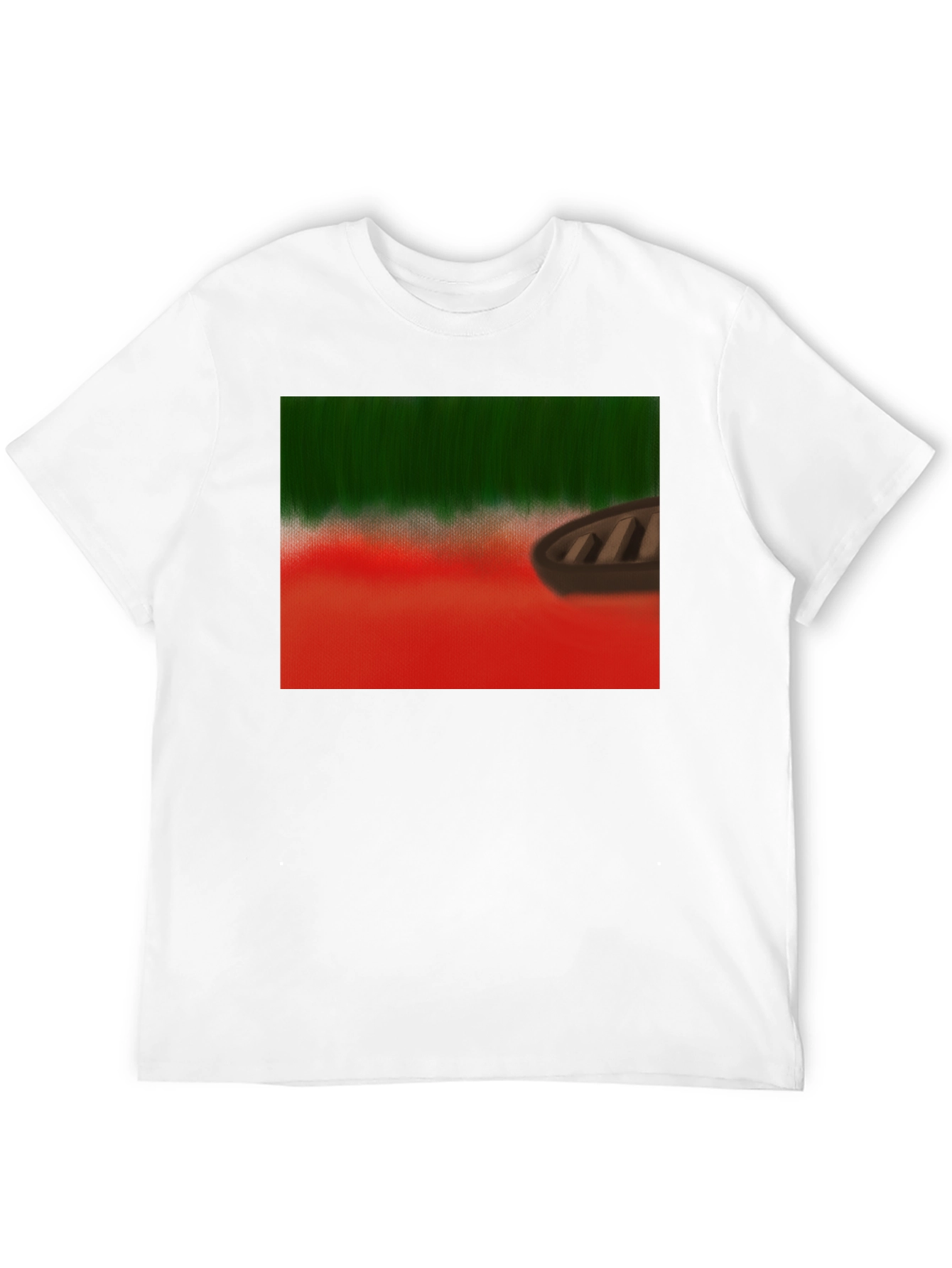 Rowboat Landscape Graphic Tee