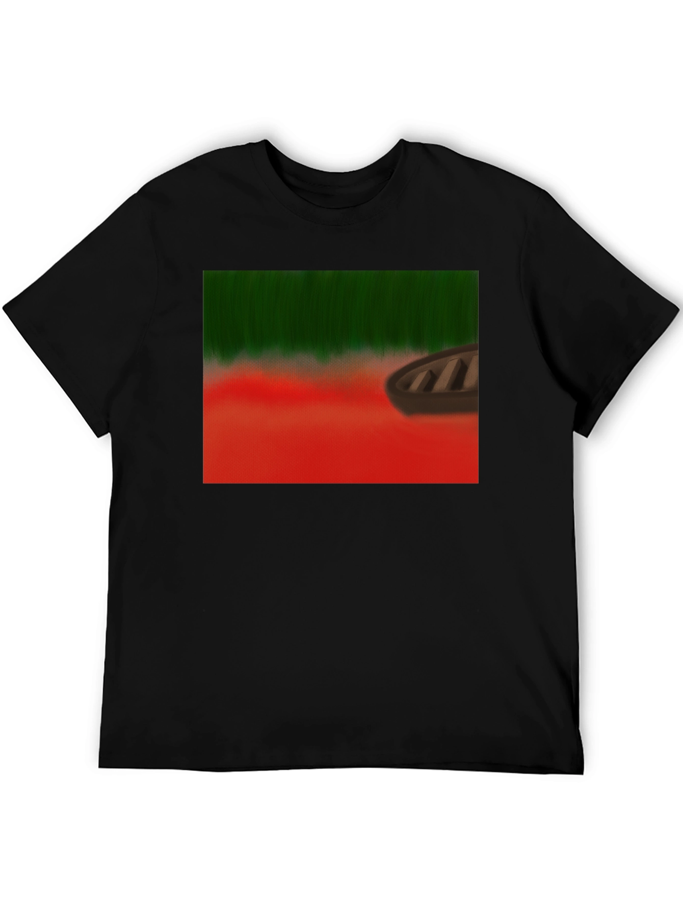 Rowboat Landscape Graphic Tee