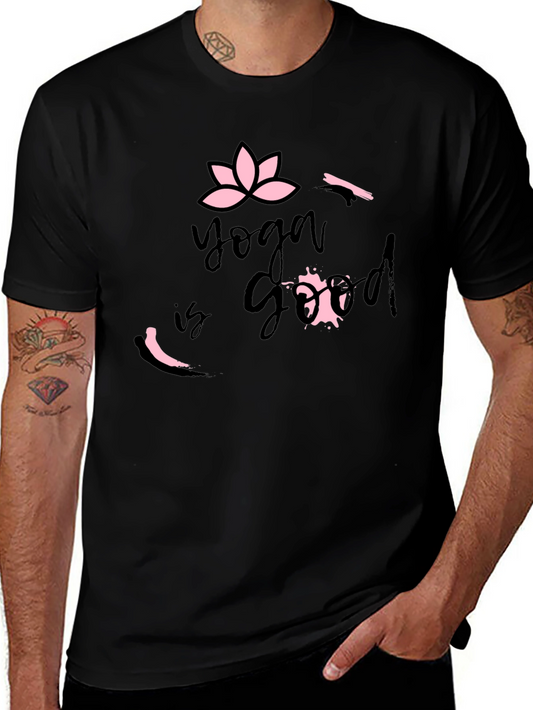 Yoga is Good T-Shirt Black