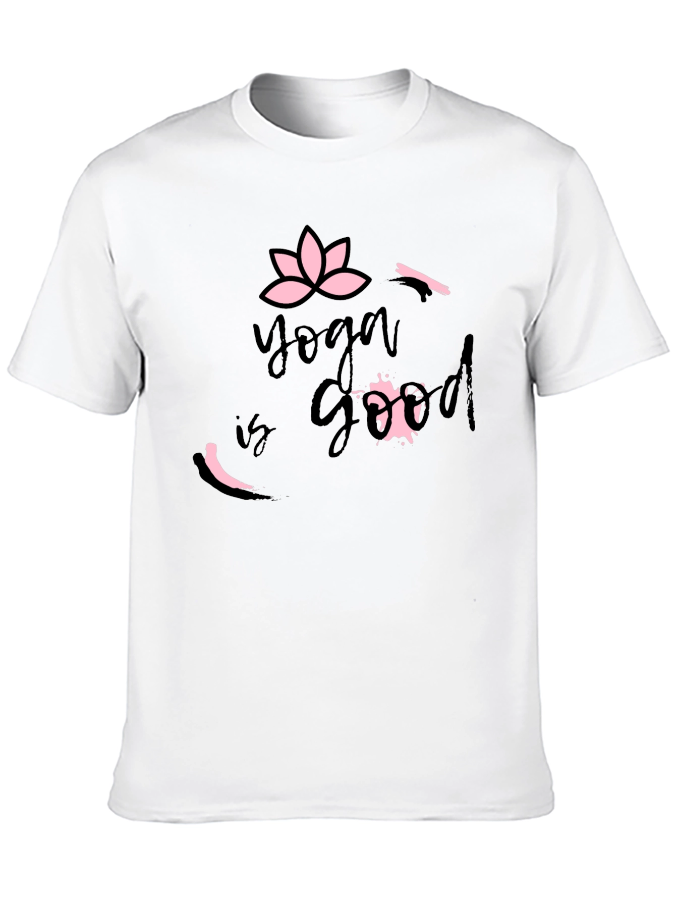 Yoga is Good T-Shirt Black
