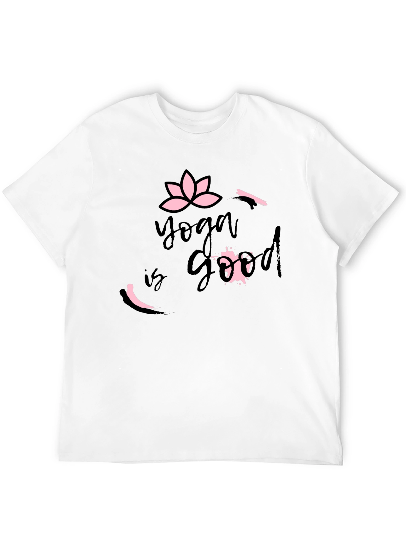 Yoga is Good T-Shirt Black