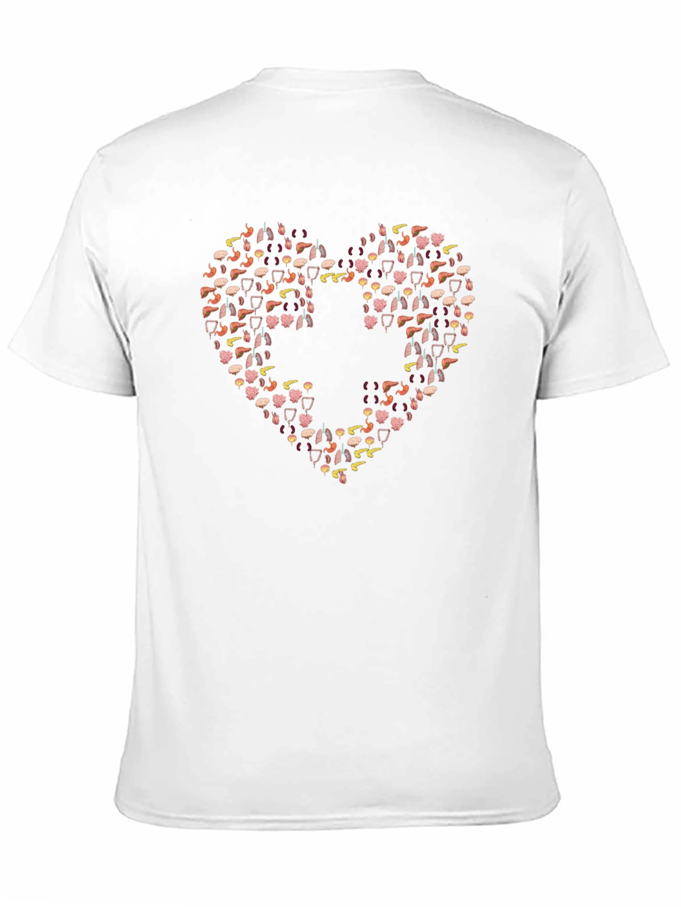 Anatomy Heart T-Shirt - Black Medical Tee