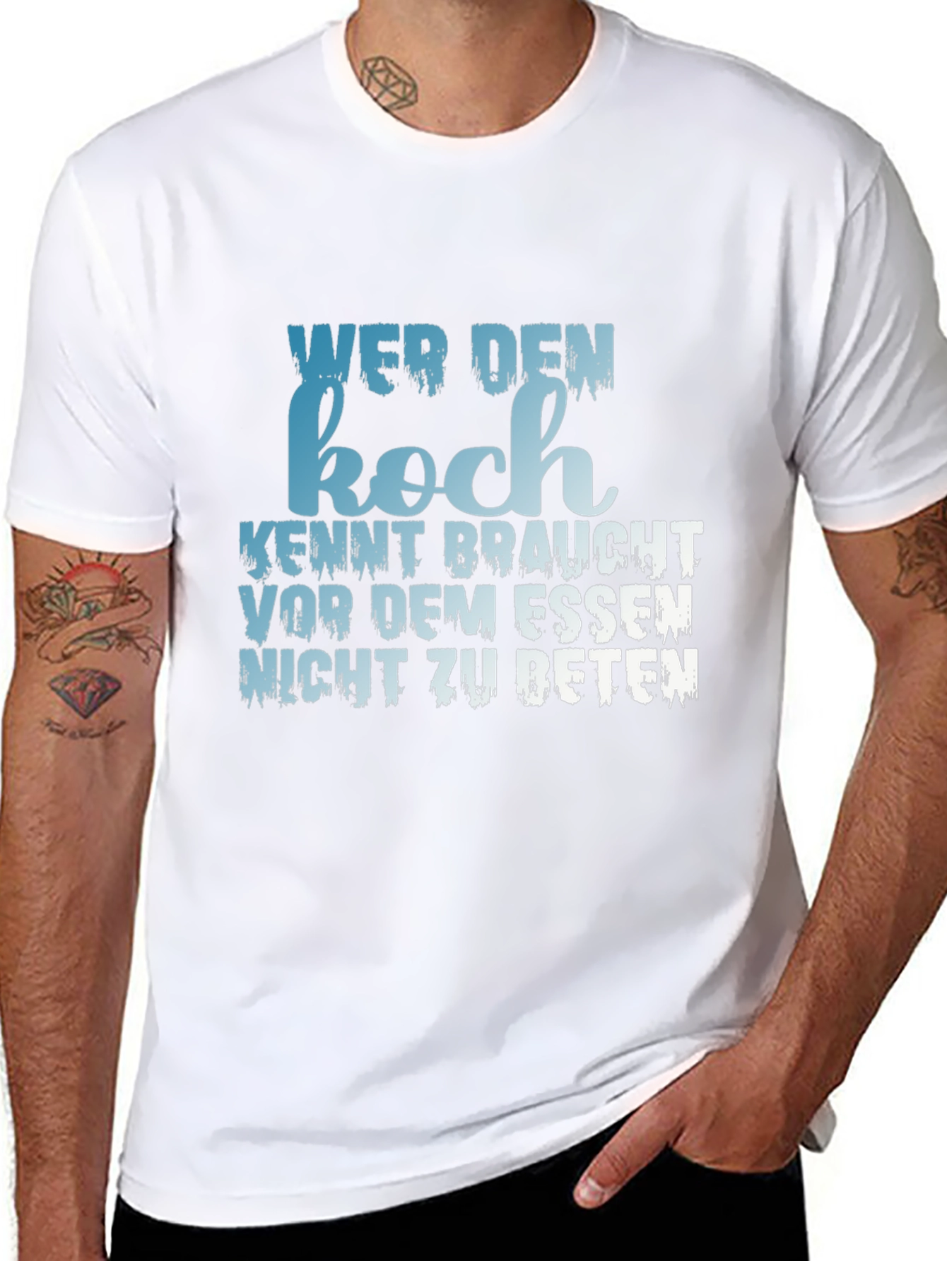 Wer Den Koch Kennt T-Shirt - Chefs Delight