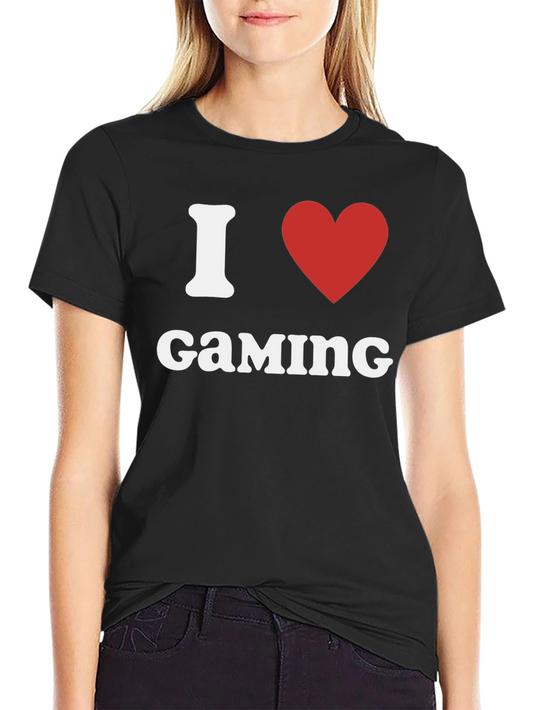 I Love Gaming T-Shirt - Black Gamer Tee