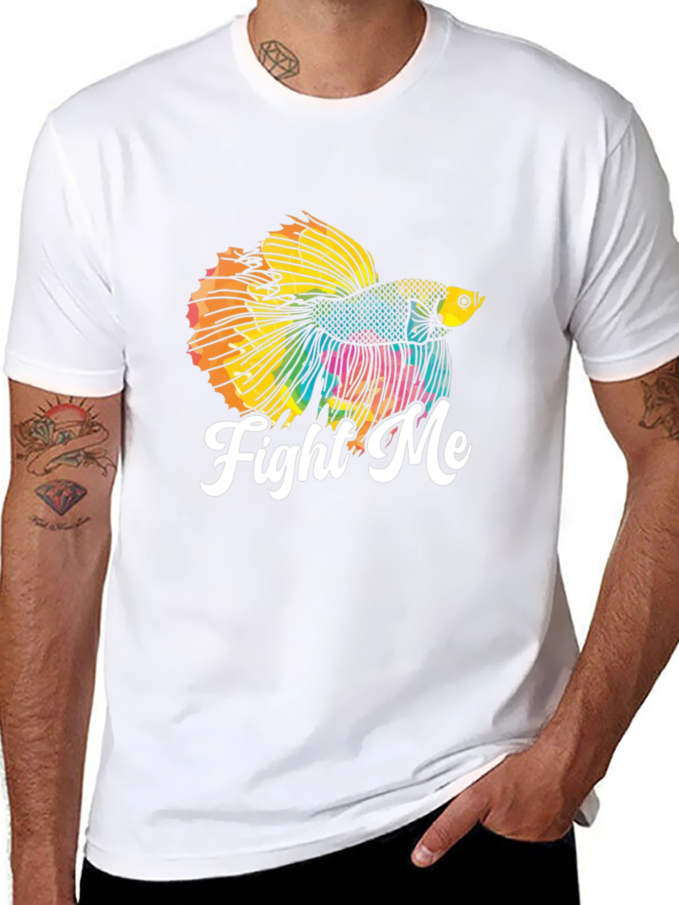 Fight Me Betta Fish T-Shirt
