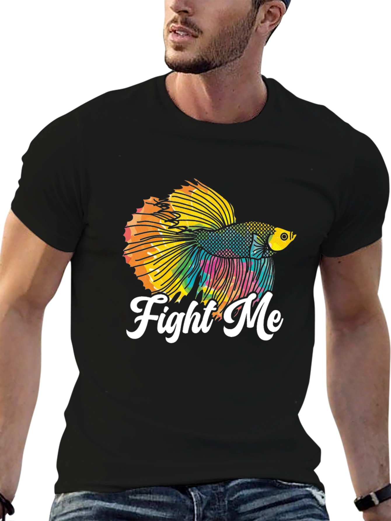 Fight Me Betta Fish T-Shirt