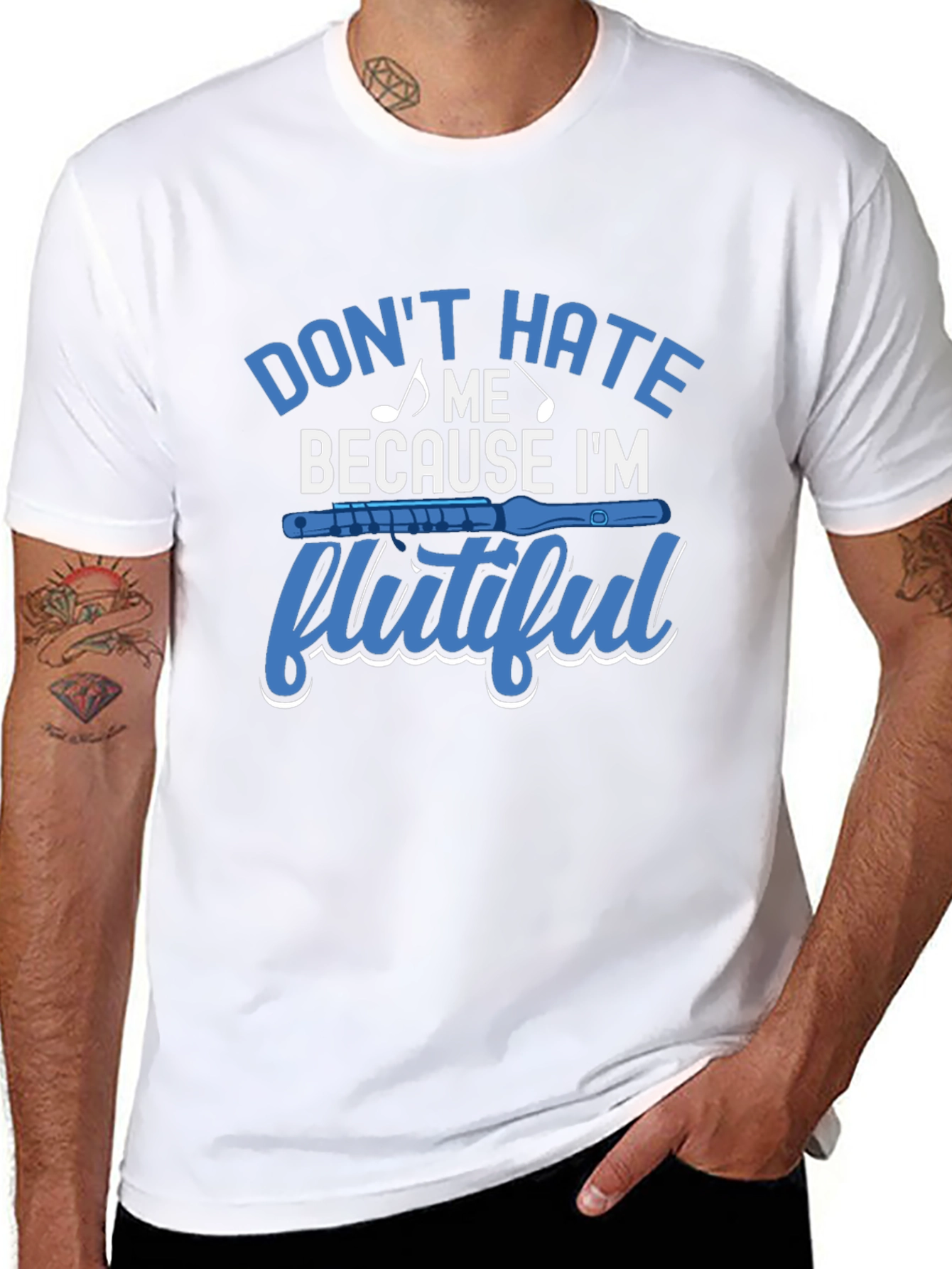 Flutiful T-Shirt - Music Lover Tee