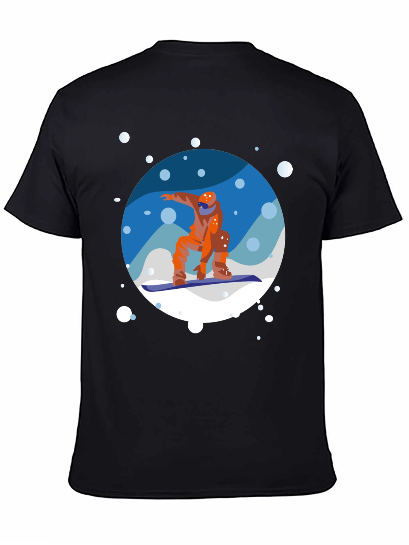 Snowboarder Graphic Tee - Cool Winter Sports Shirt