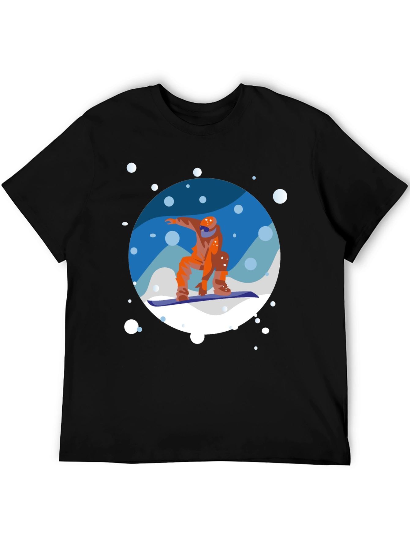 Snowboarder Graphic Tee - Cool Winter Sports Shirt
