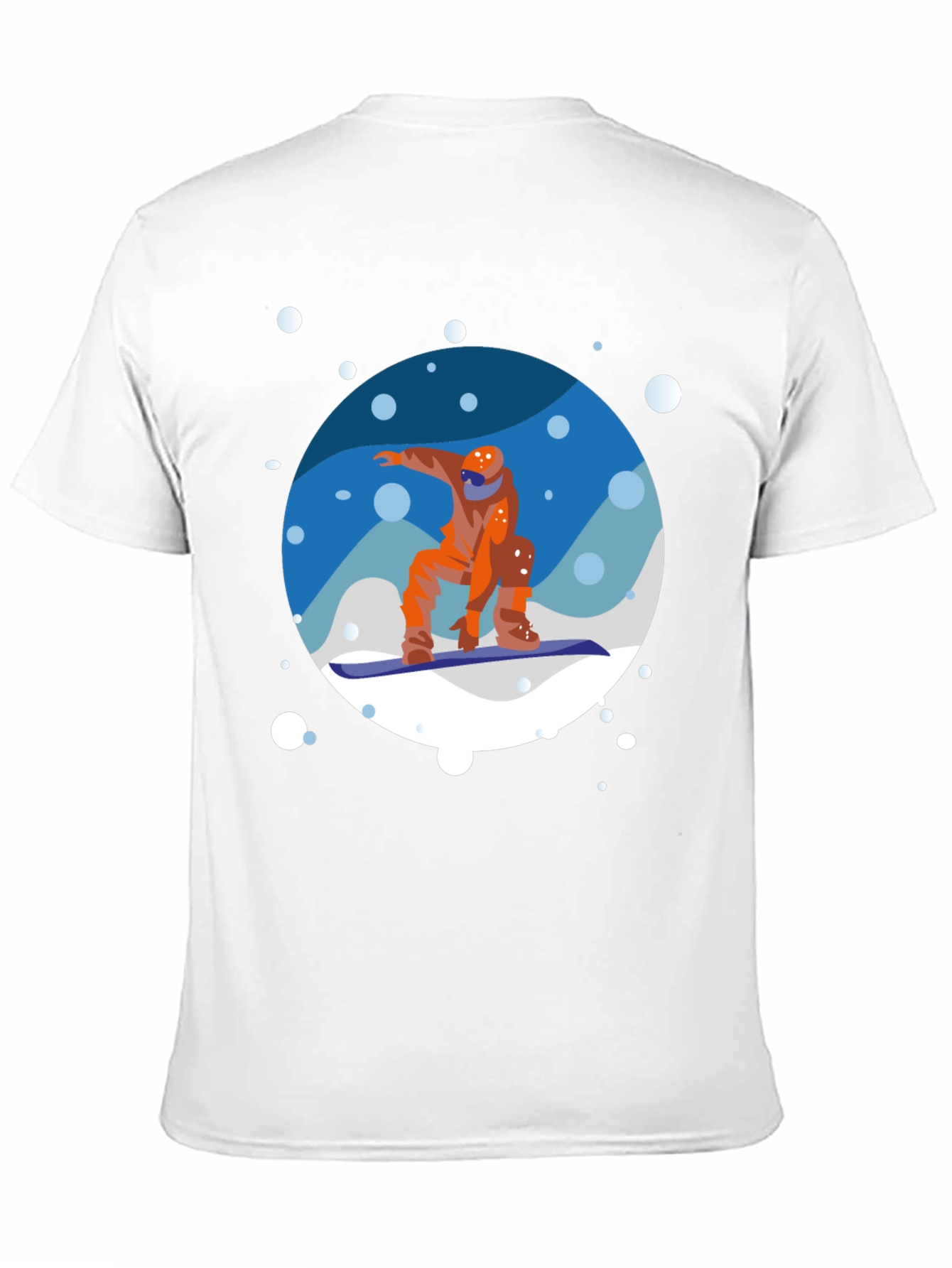 Snowboarder Graphic Tee - Cool Winter Sports Shirt