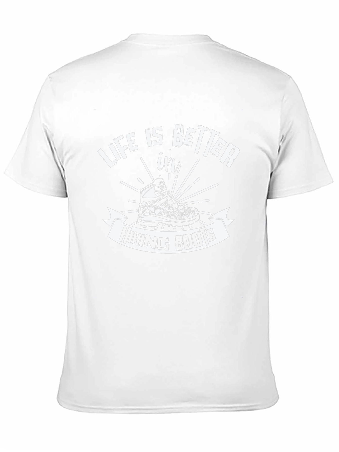 Hiking Boots Graphic T-Shirt - Life is Better