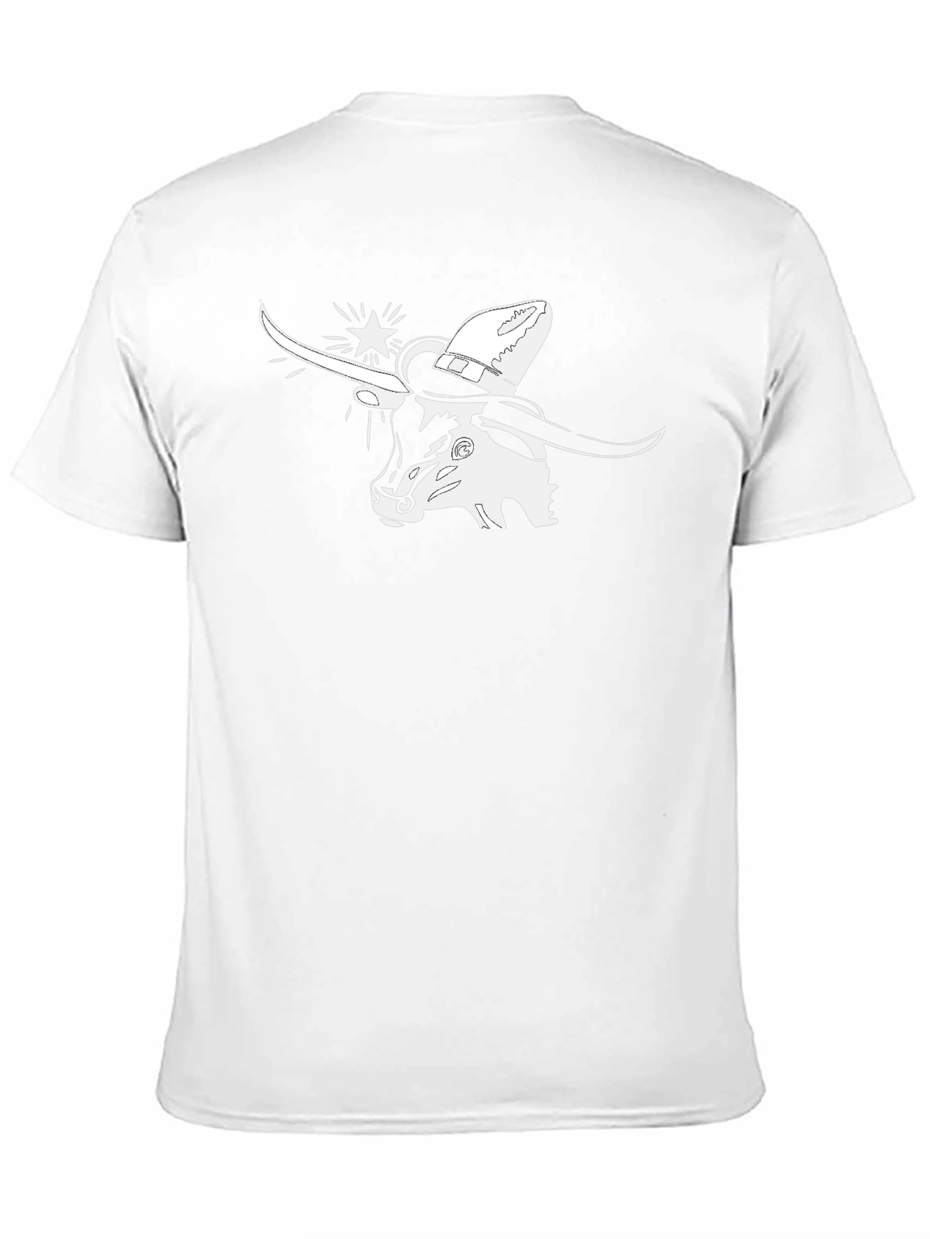 Texas Longhorn Cowboy T-Shirt