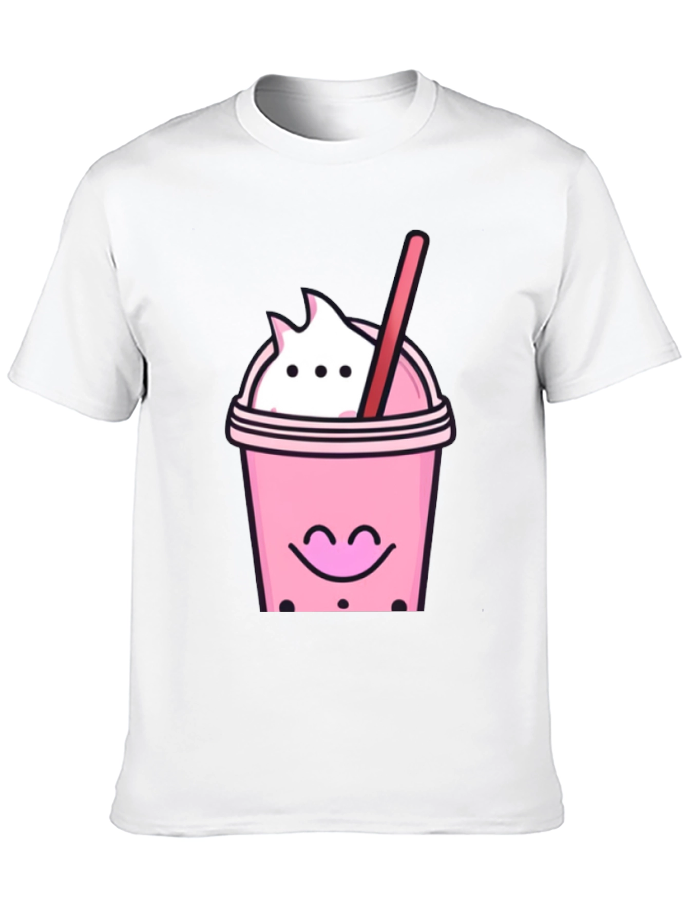 Cute Boba Tea Graphic T-Shirt - Kawaii Style
