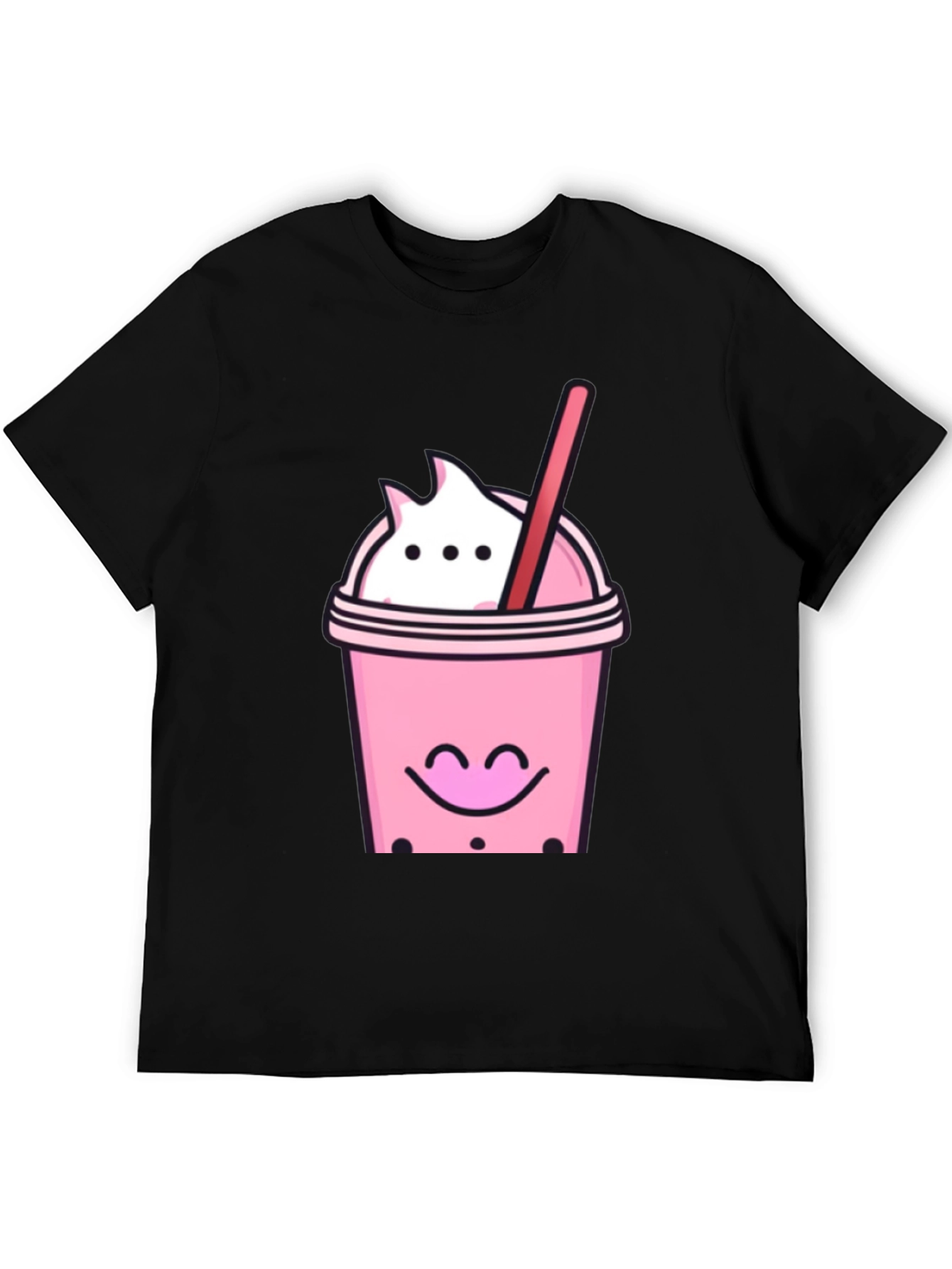 Cute Boba Tea Graphic T-Shirt - Kawaii Style