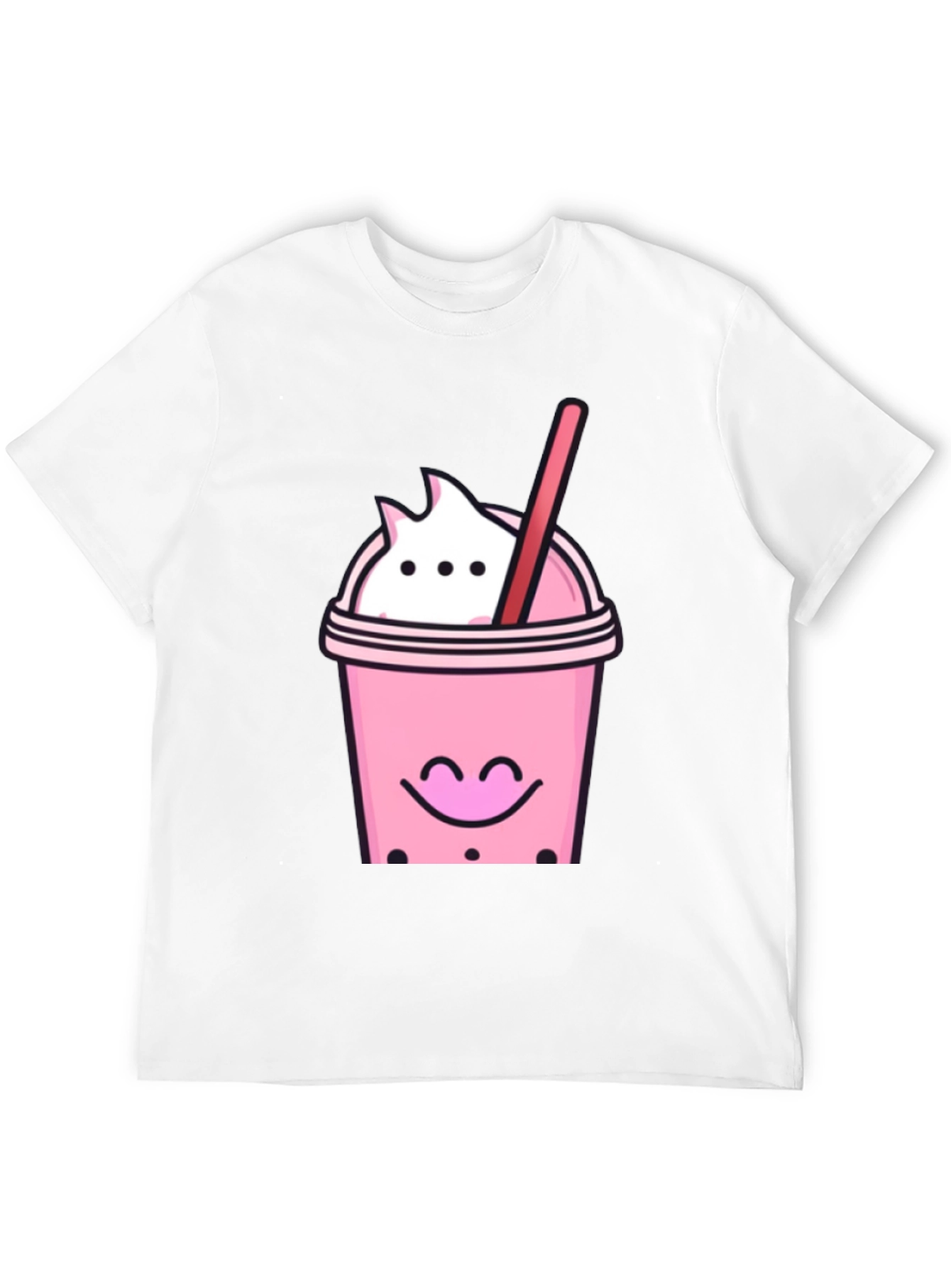 Cute Boba Tea Graphic T-Shirt - Kawaii Style