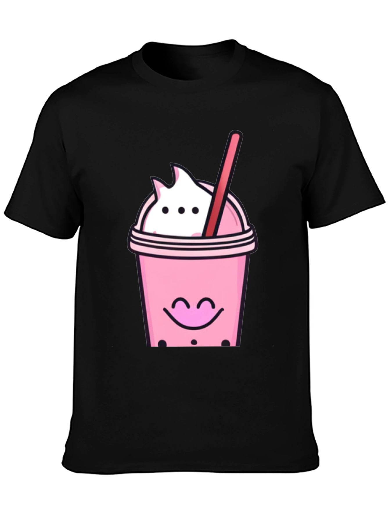 Cute Boba Tea Graphic T-Shirt - Kawaii Style