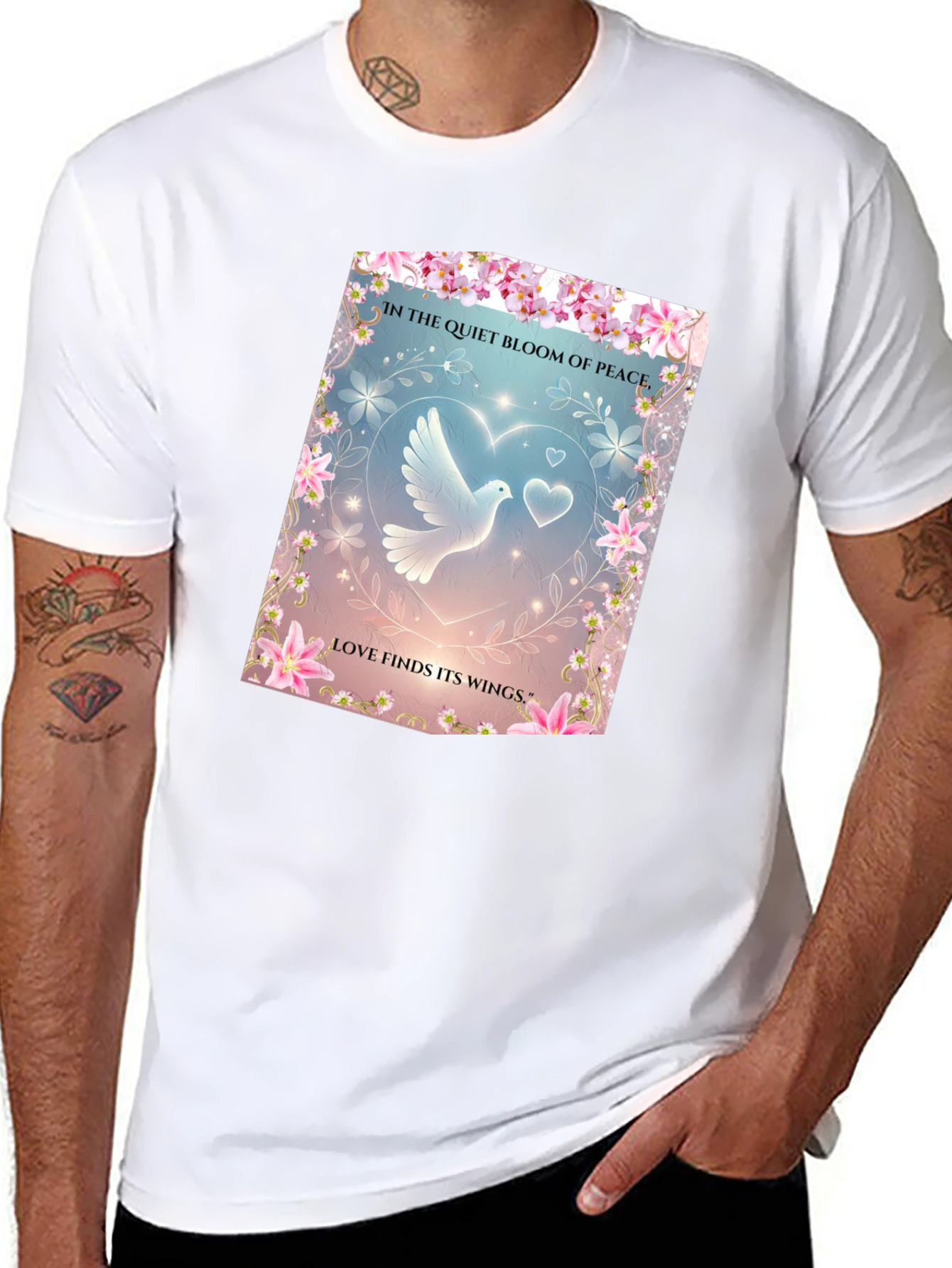 Dove of Peace Graphic T-Shirt