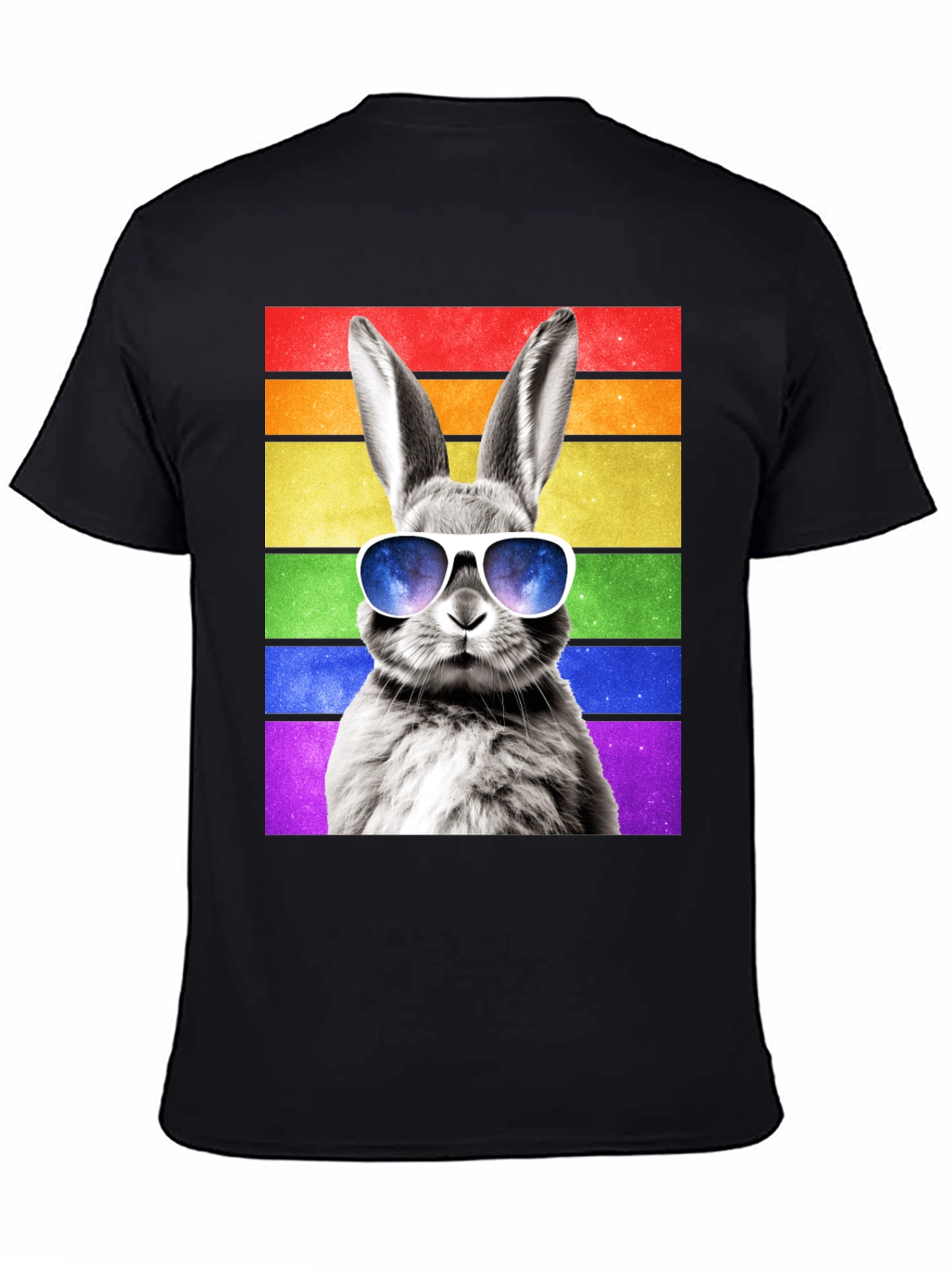 Rainbow Bunny Graphic Tee
