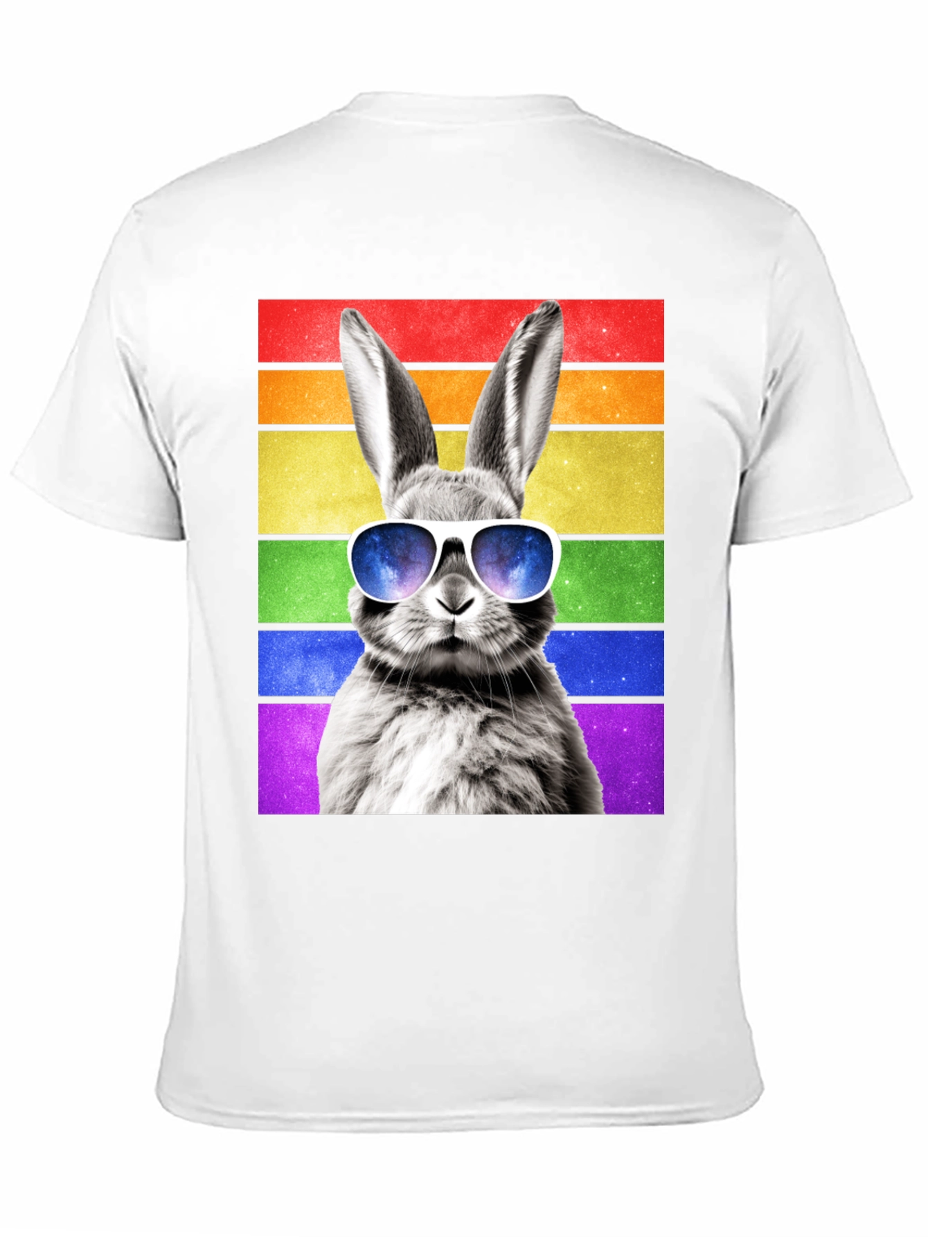 Rainbow Bunny Graphic Tee