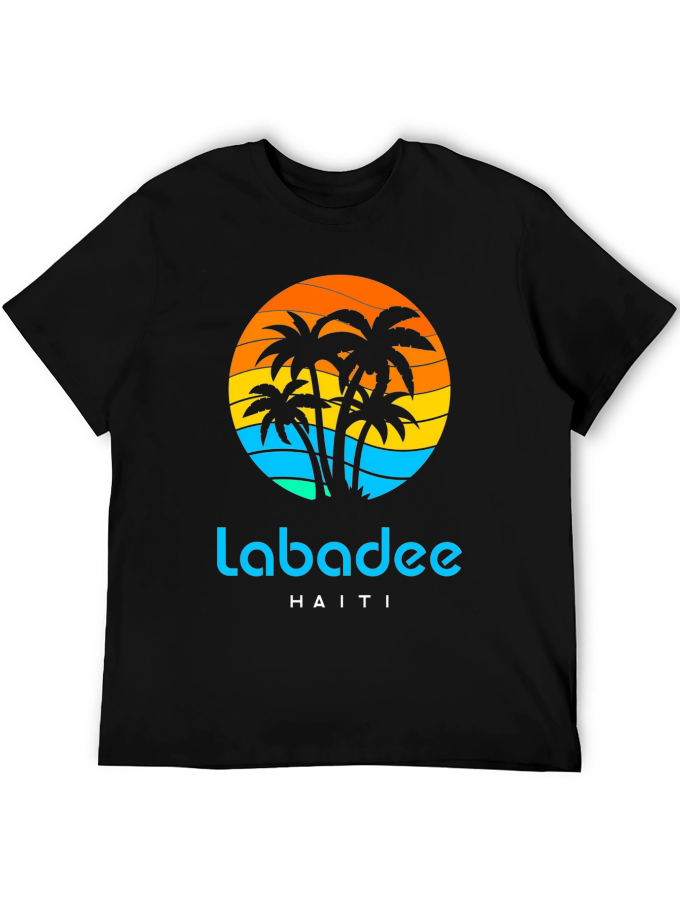 Labadee Haiti Palm Tree Graphic T-Shirt