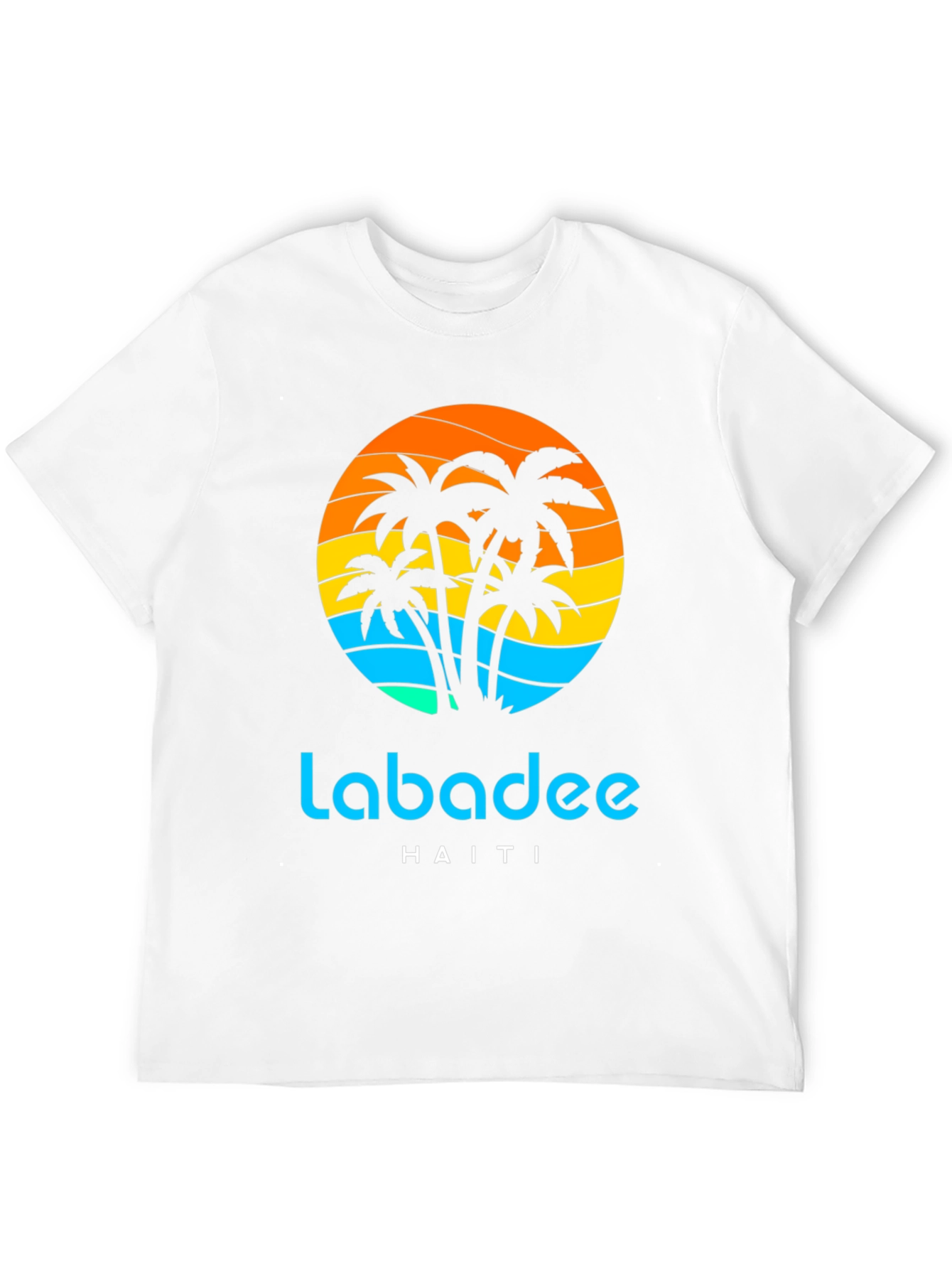 Labadee Haiti Palm Tree Graphic T-Shirt
