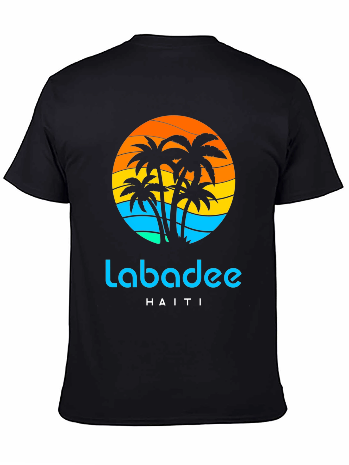 Labadee Haiti Palm Tree Graphic T-Shirt