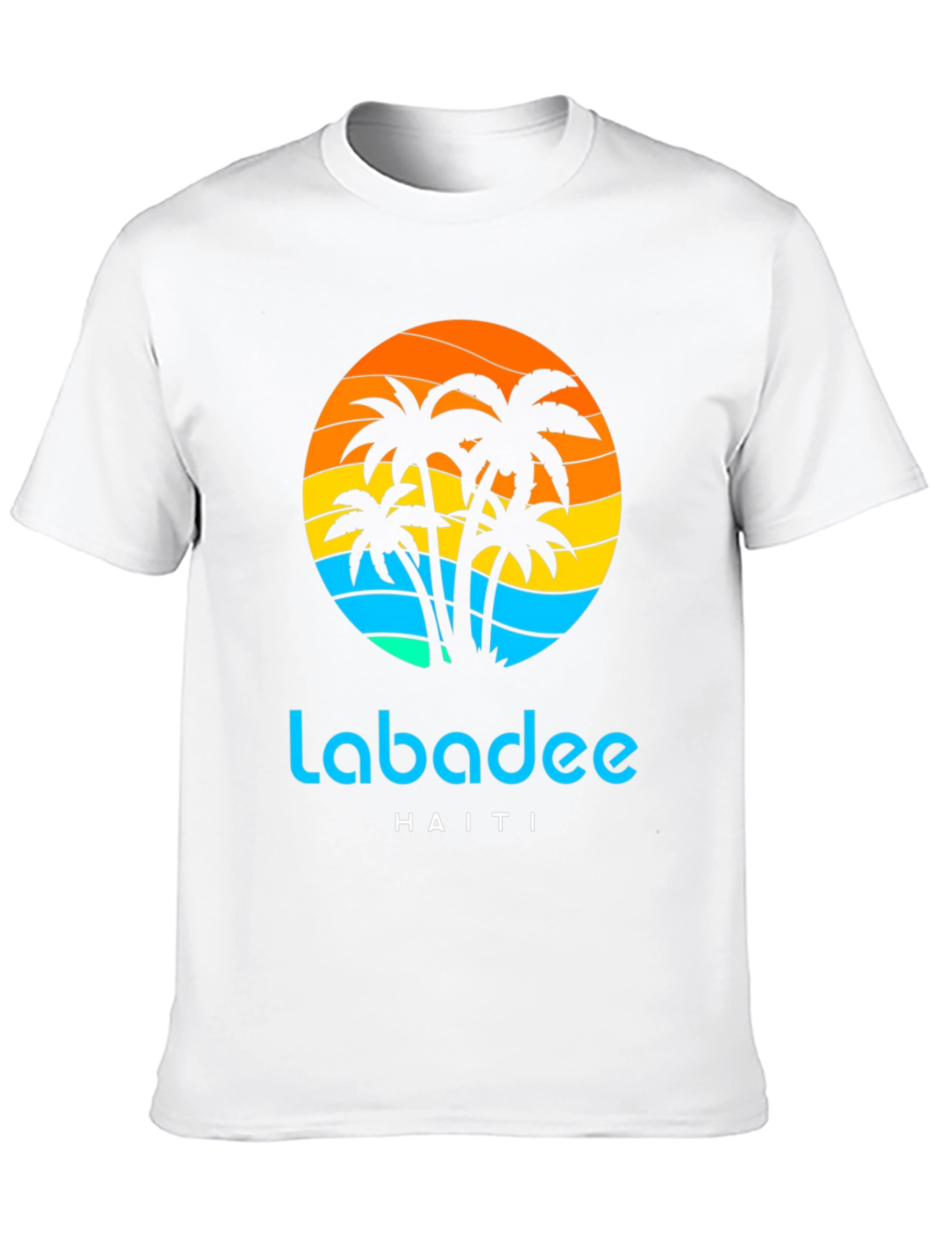 Labadee Haiti Palm Tree Graphic T-Shirt