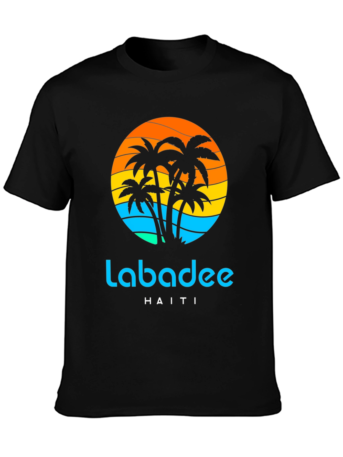 Labadee Haiti Palm Tree Graphic T-Shirt