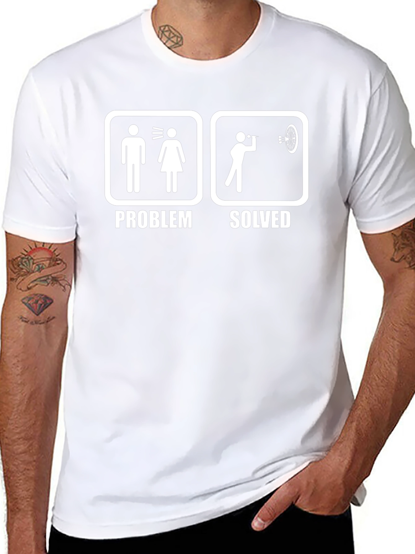 Problem Solved Dart T-Shirt