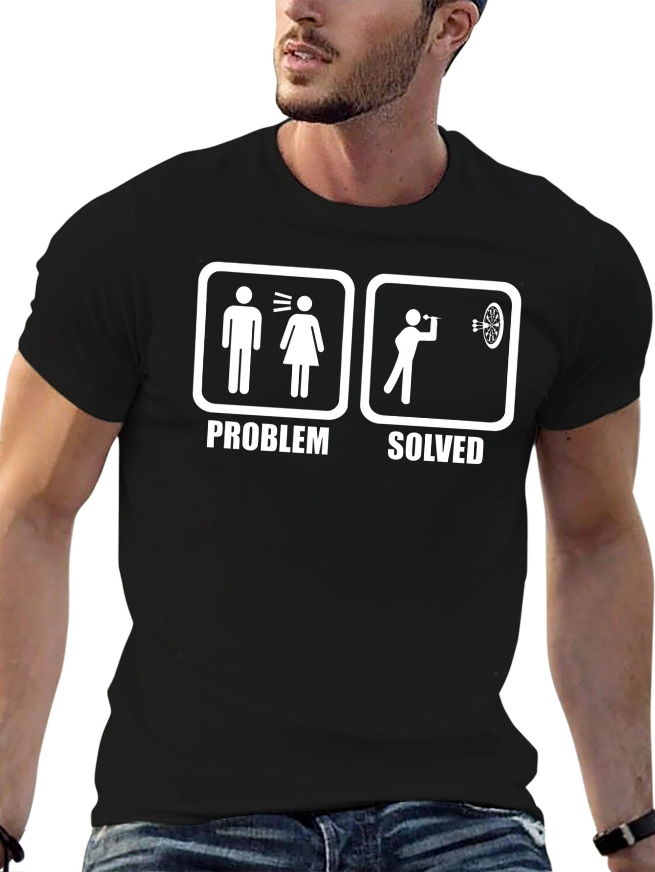 Problem Solved Dart T-Shirt