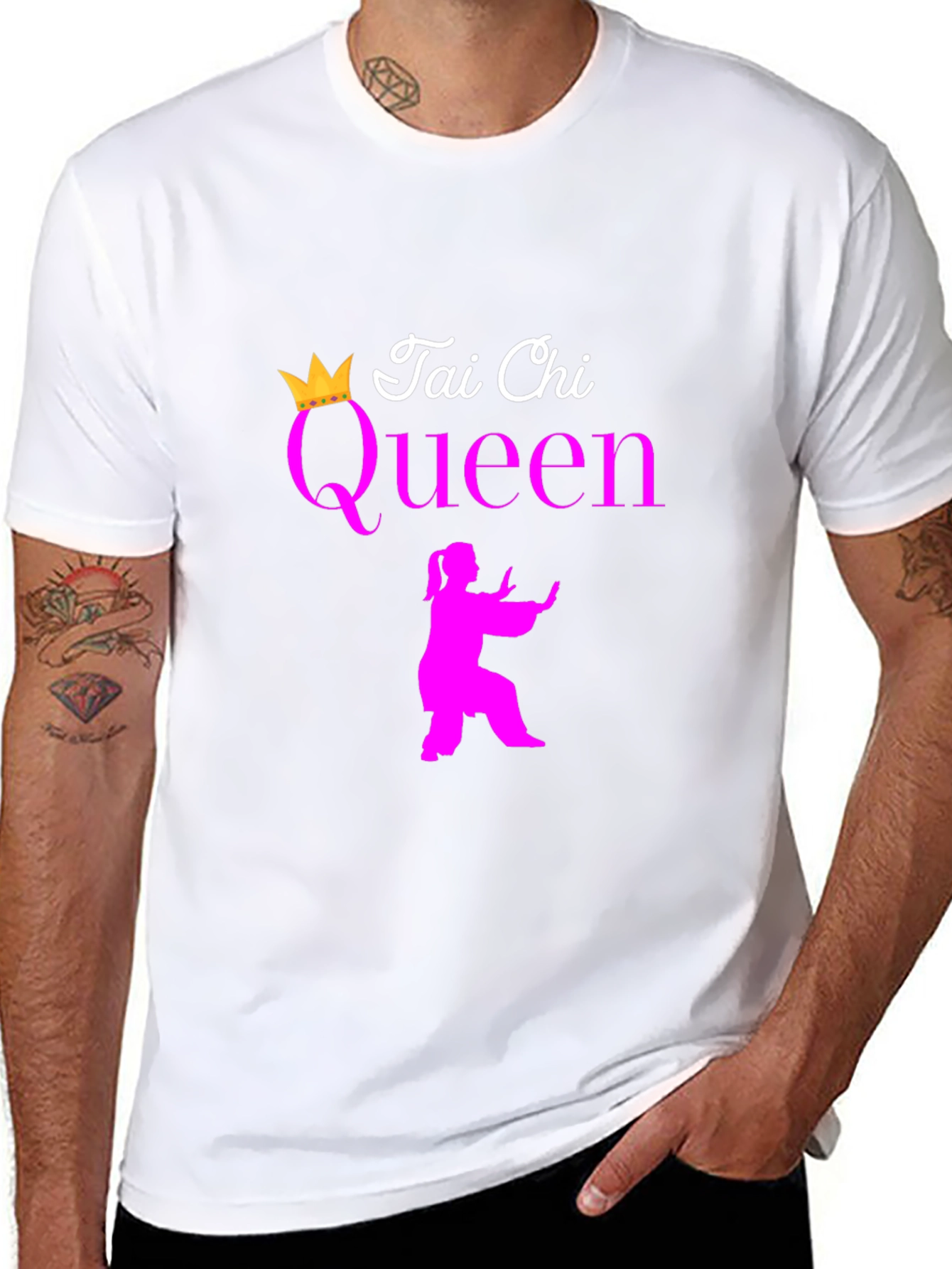 Tai Chi Queen Black T-Shirt