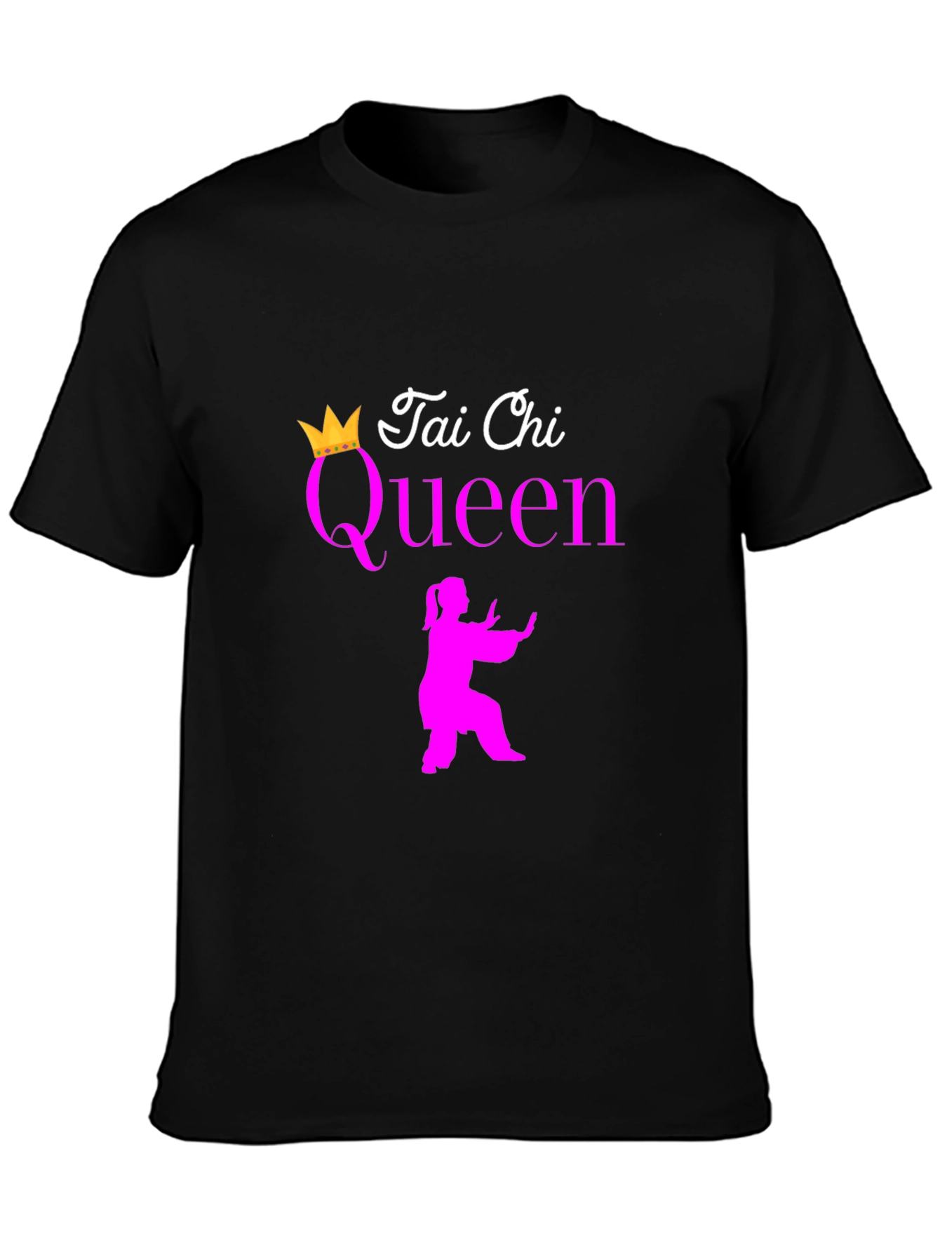 Tai Chi Queen Black T-Shirt