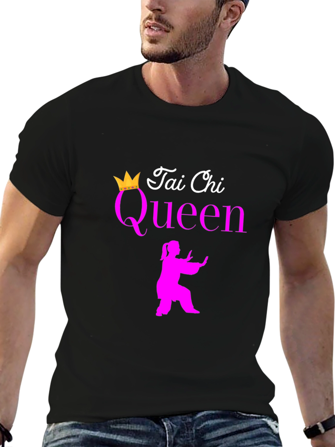 Tai Chi Queen Black T-Shirt