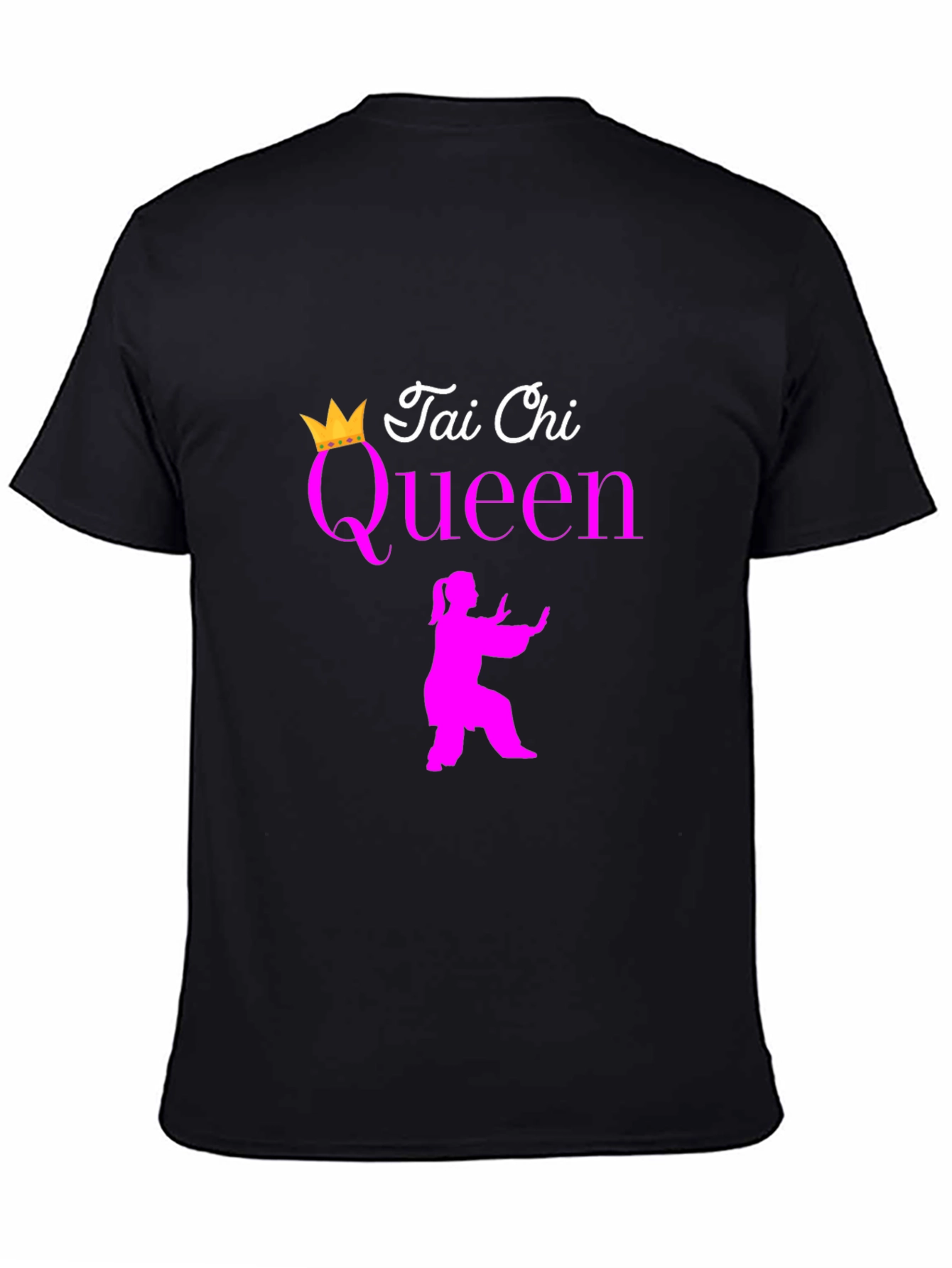 Tai Chi Queen Black T-Shirt