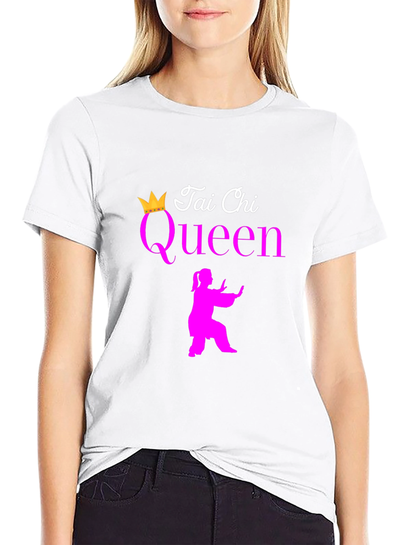 Tai Chi Queen Black T-Shirt