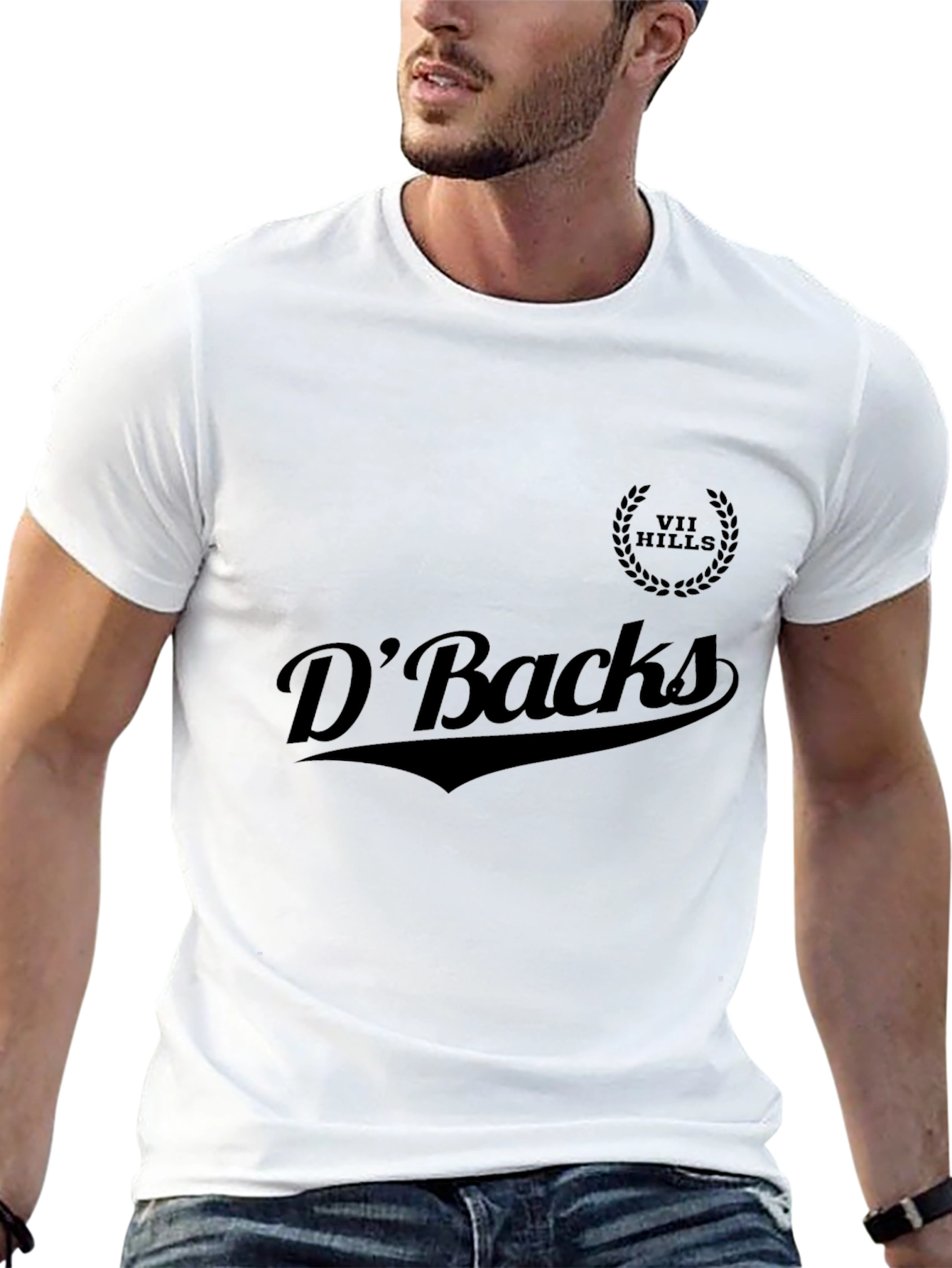 DBacks Black Graphic Tee